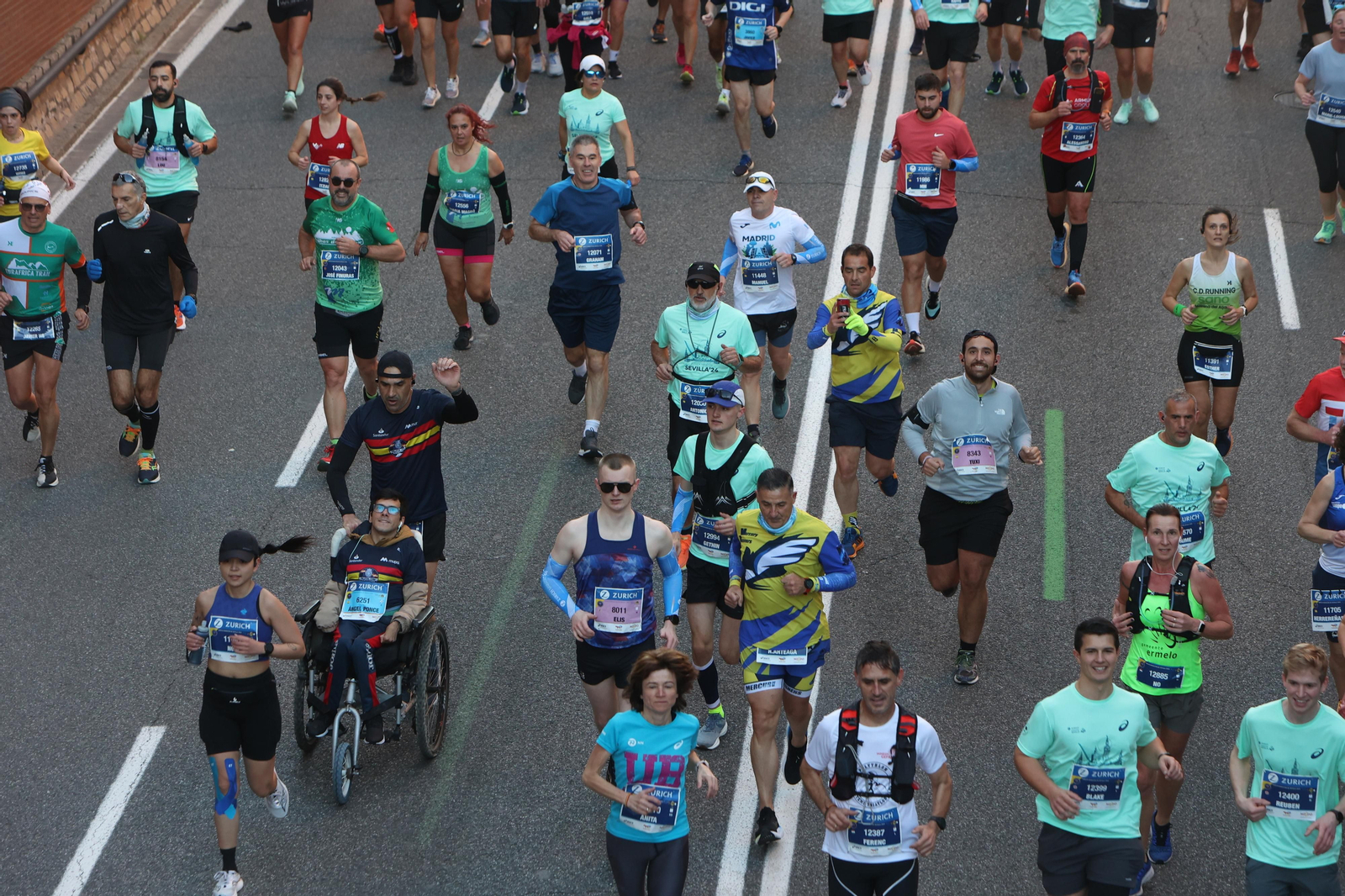 Búscate en la Zurich maratón de Sevilla