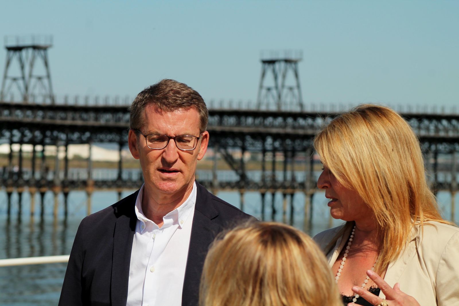 Visita de Alberto Núñez Feijóo a Huelva, en imágenes