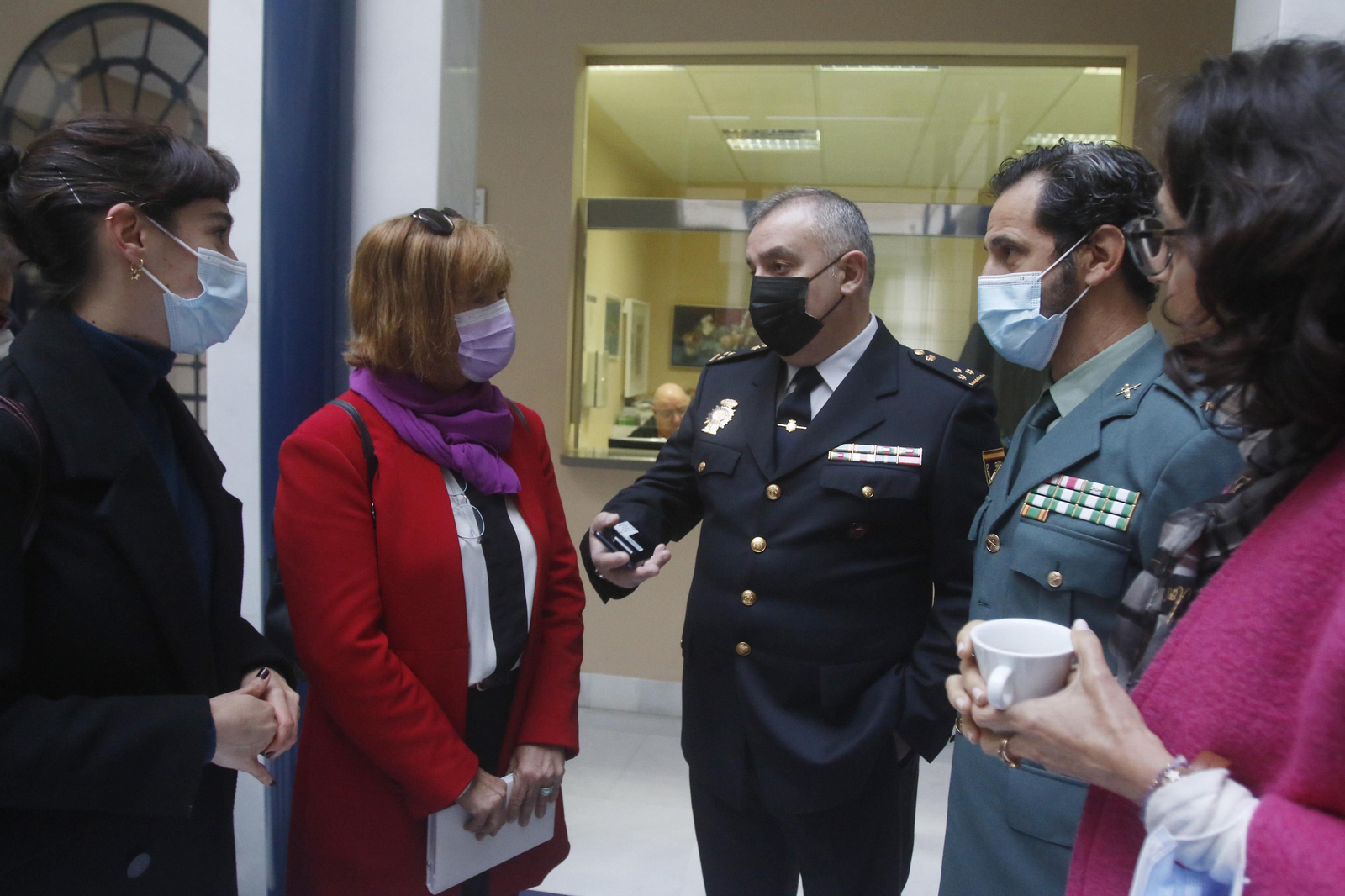 Mesa de redacción de el Día por el 25N, Día Internacional contra la Violencia de Género