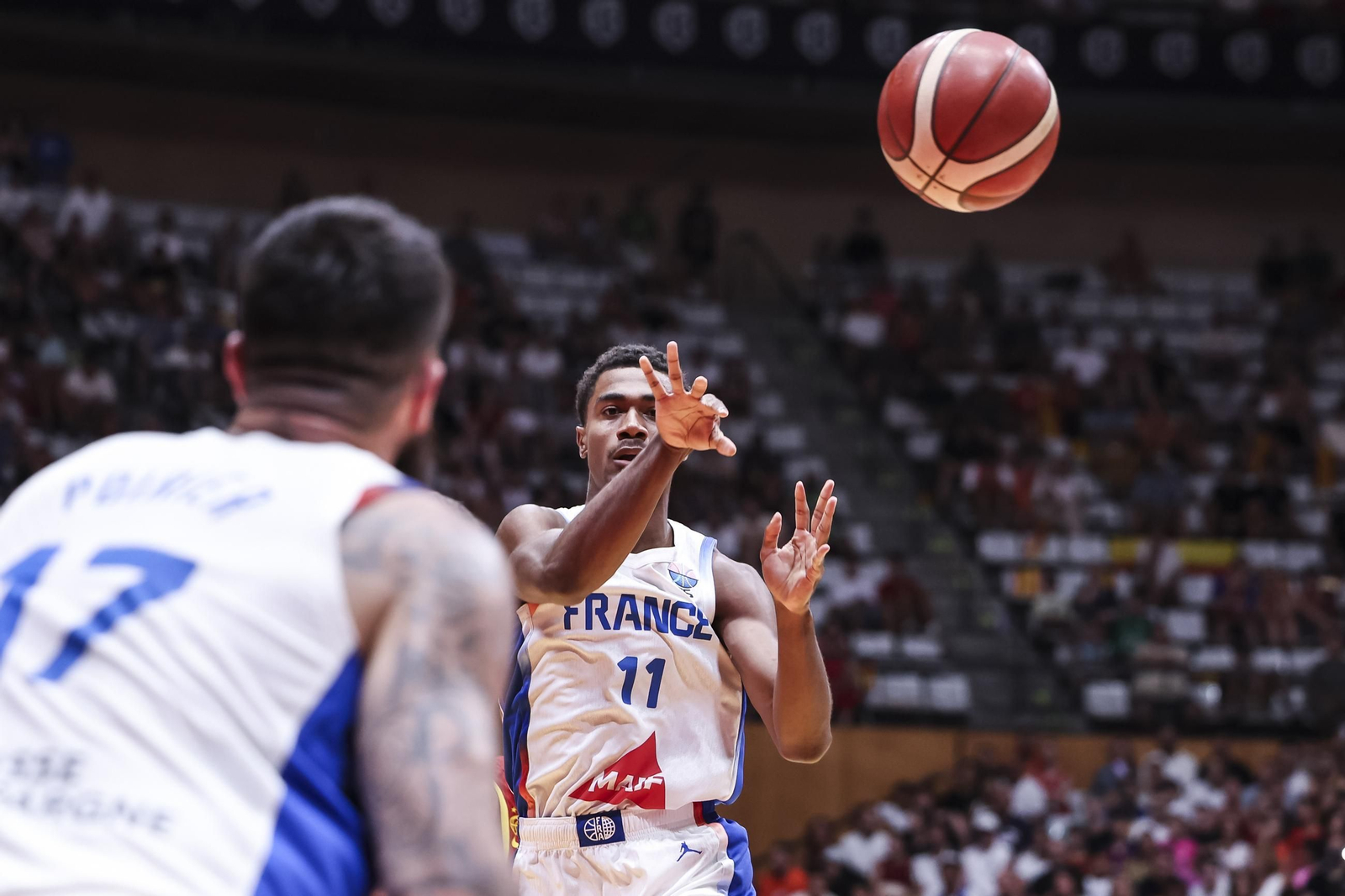 Las fotos del España - Francia de baloncesto