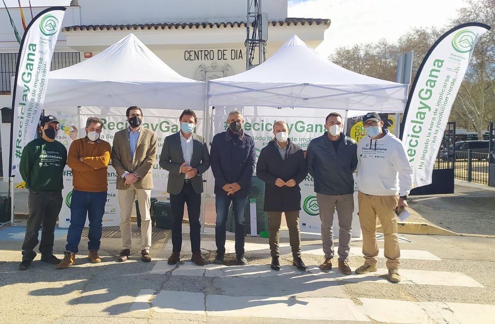 El arranque de la campaña informativa en Arcos.