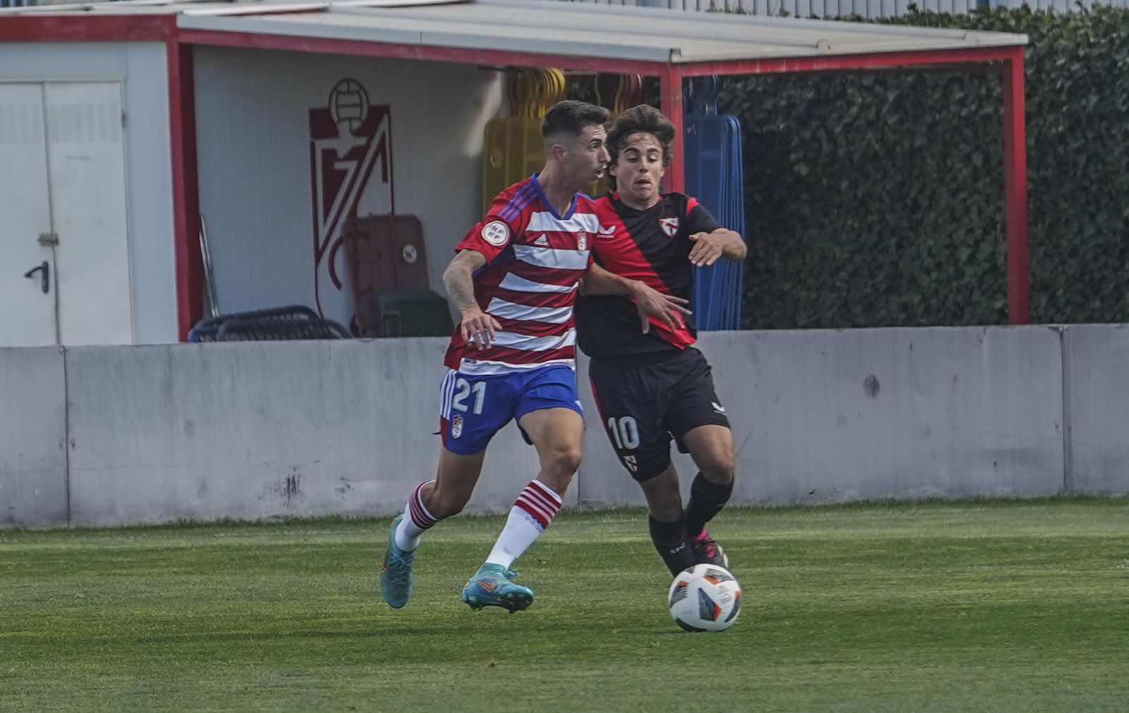 El Recreativo Granada-Sevilla Atlético, en imágenes