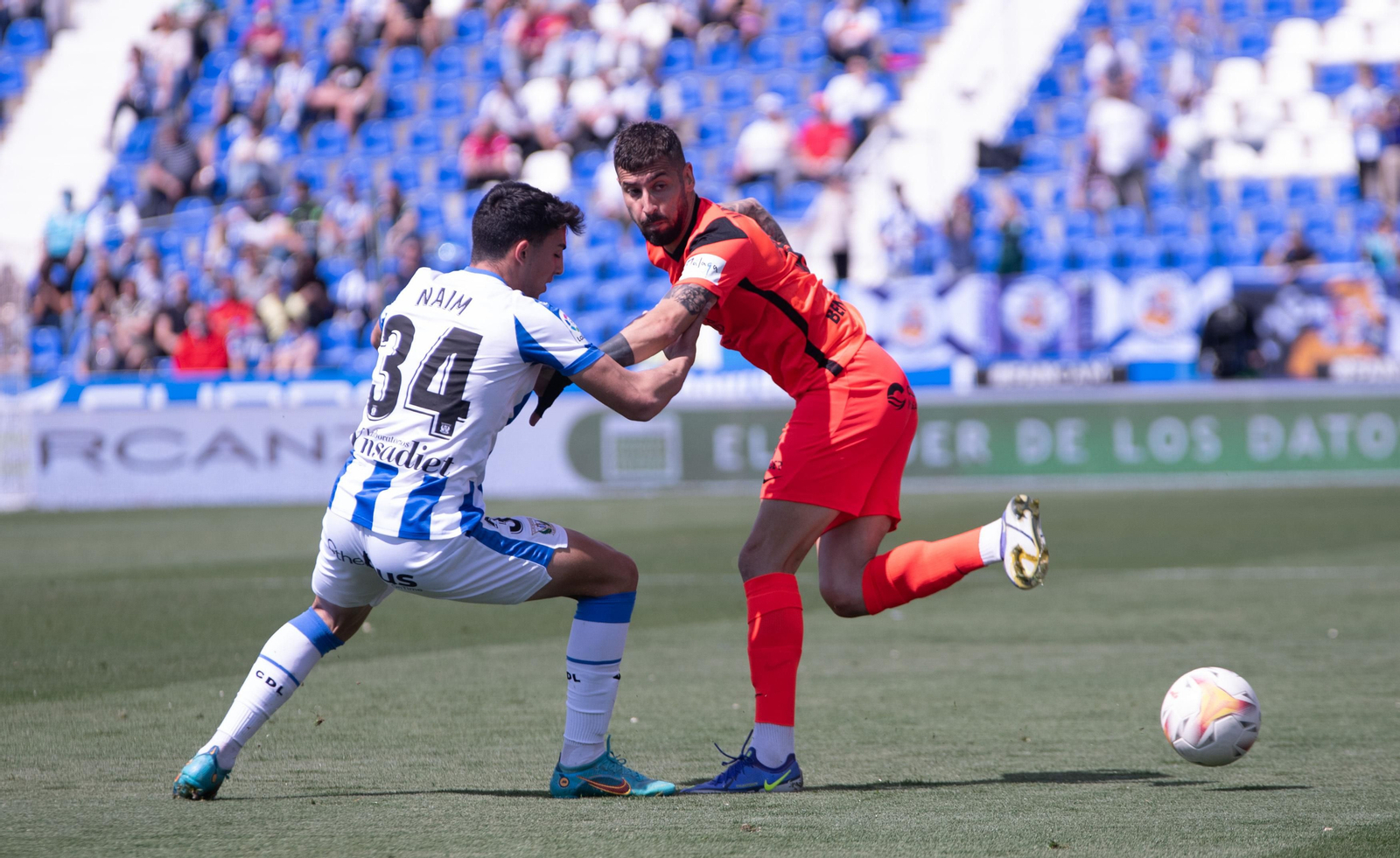 Las fotos del Leganés - Málaga CF