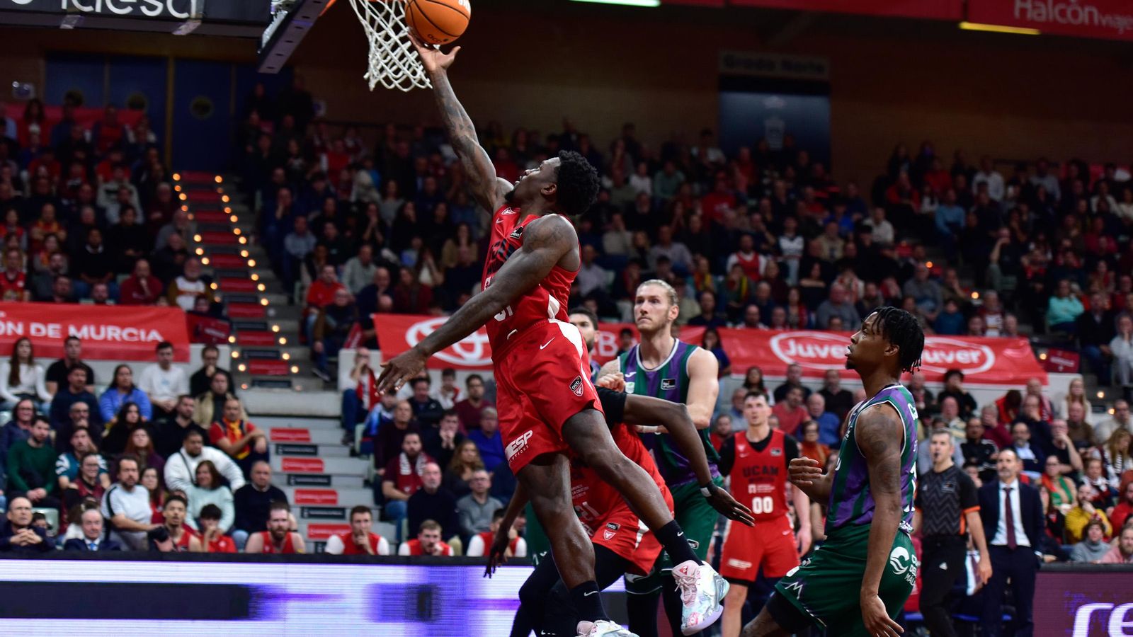 UCAM Murcia-Unicaja, en fotos