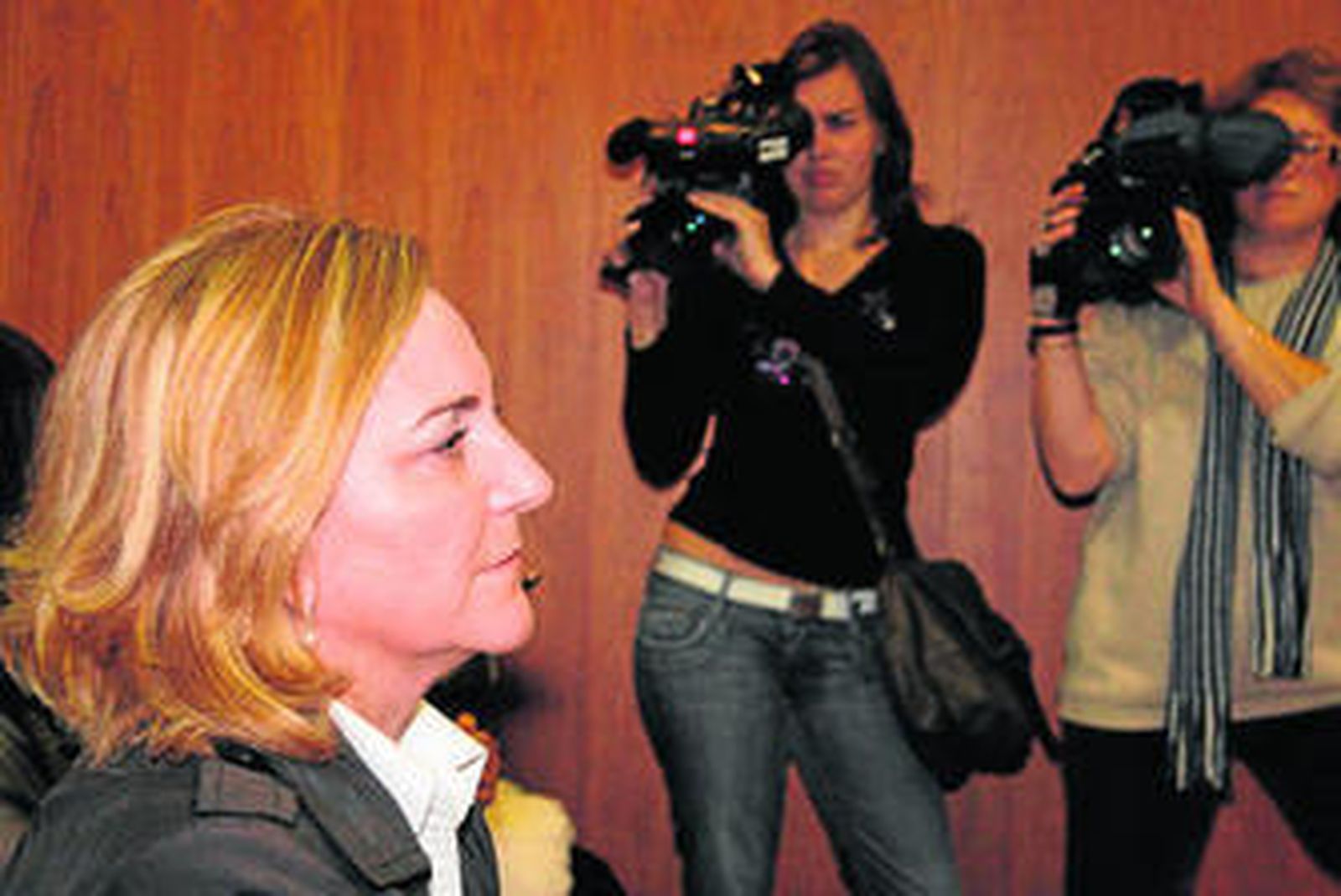 García Agua, en el momento del juicio.