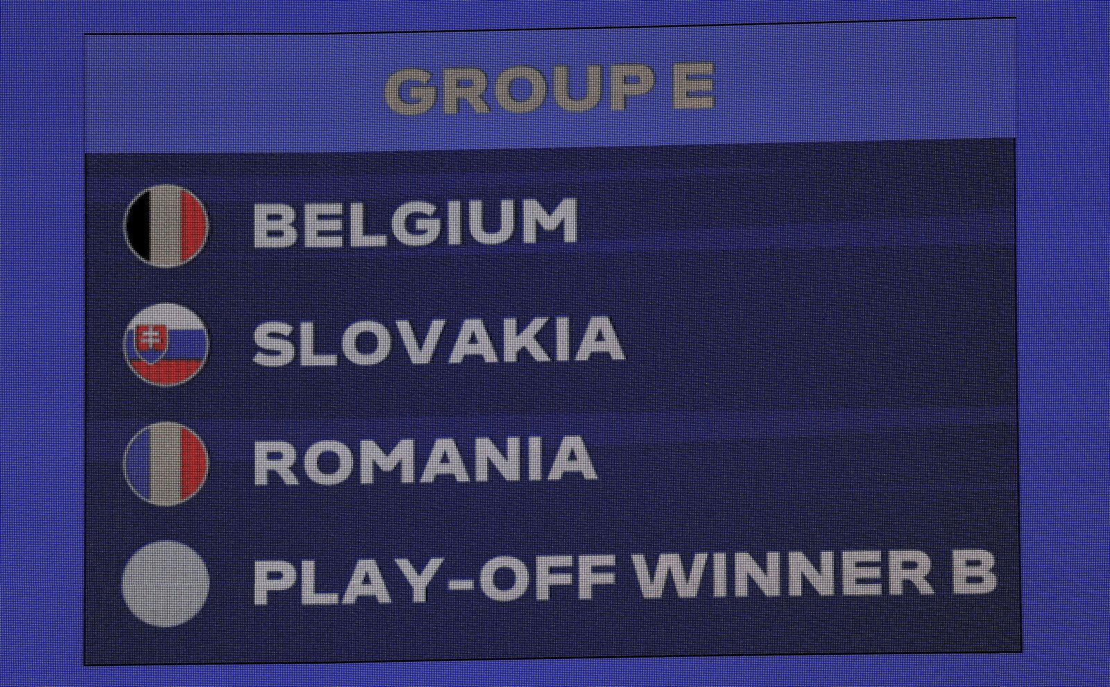 Las fotos del sorteo de la Eurocopa 2024