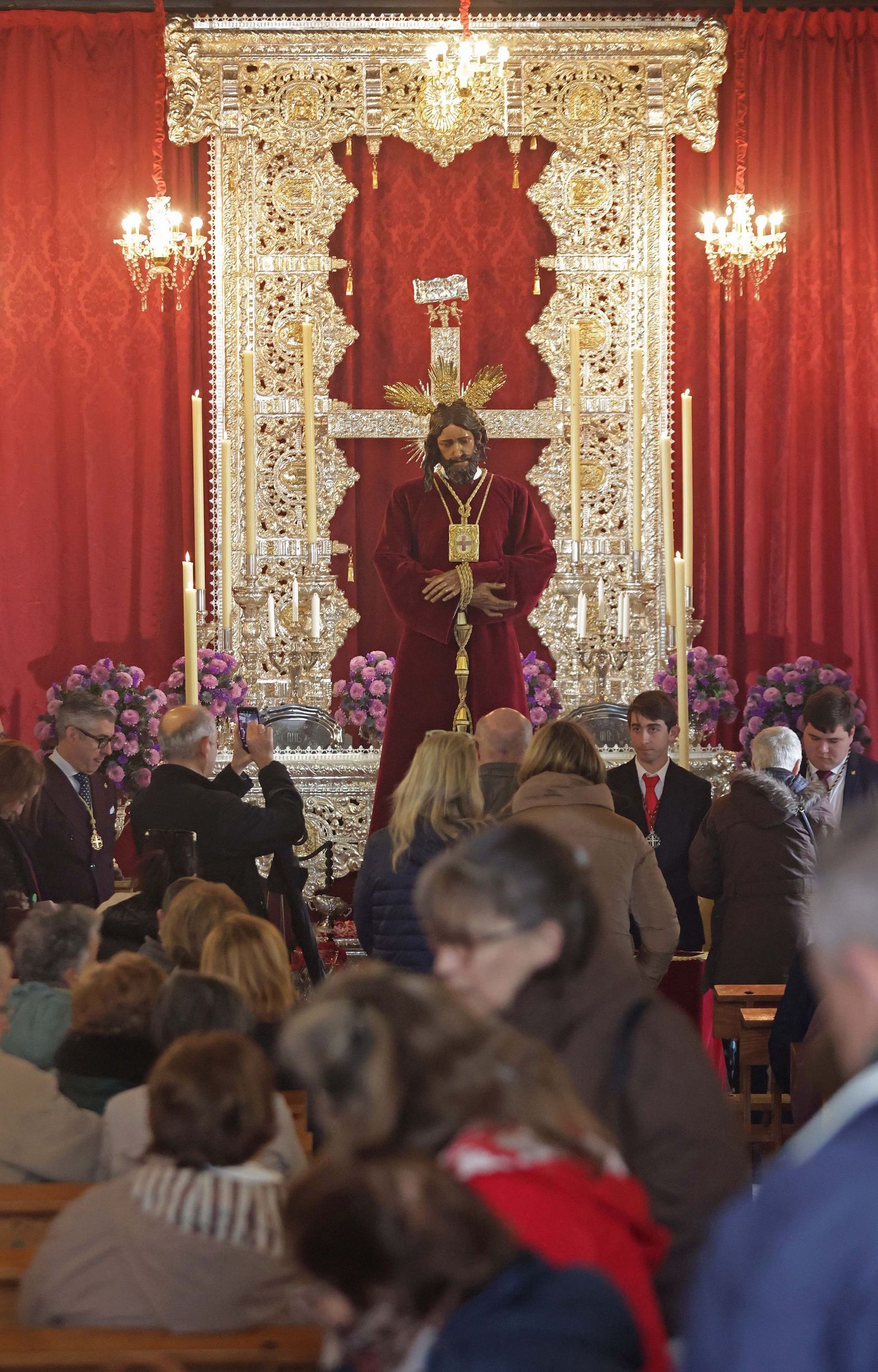 Fotos del Solemne Besapié a Nuestro Padre Jesús Cautivo de Medinaceli en Algeciras