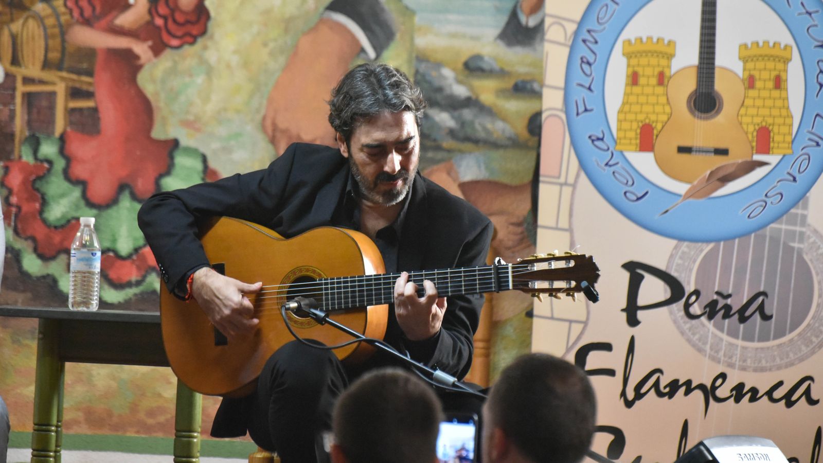 La clausura del Congreso Flamenco Antonio 'El Chaqueta' en La Peña Flamenca Cultural Linense