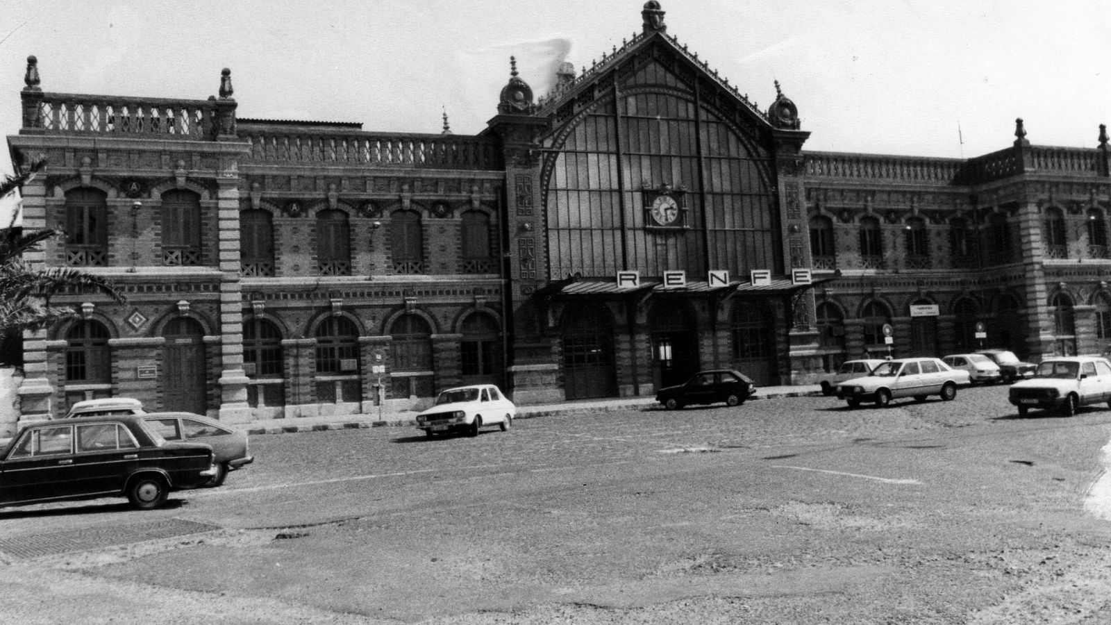 Estación en los años setenta