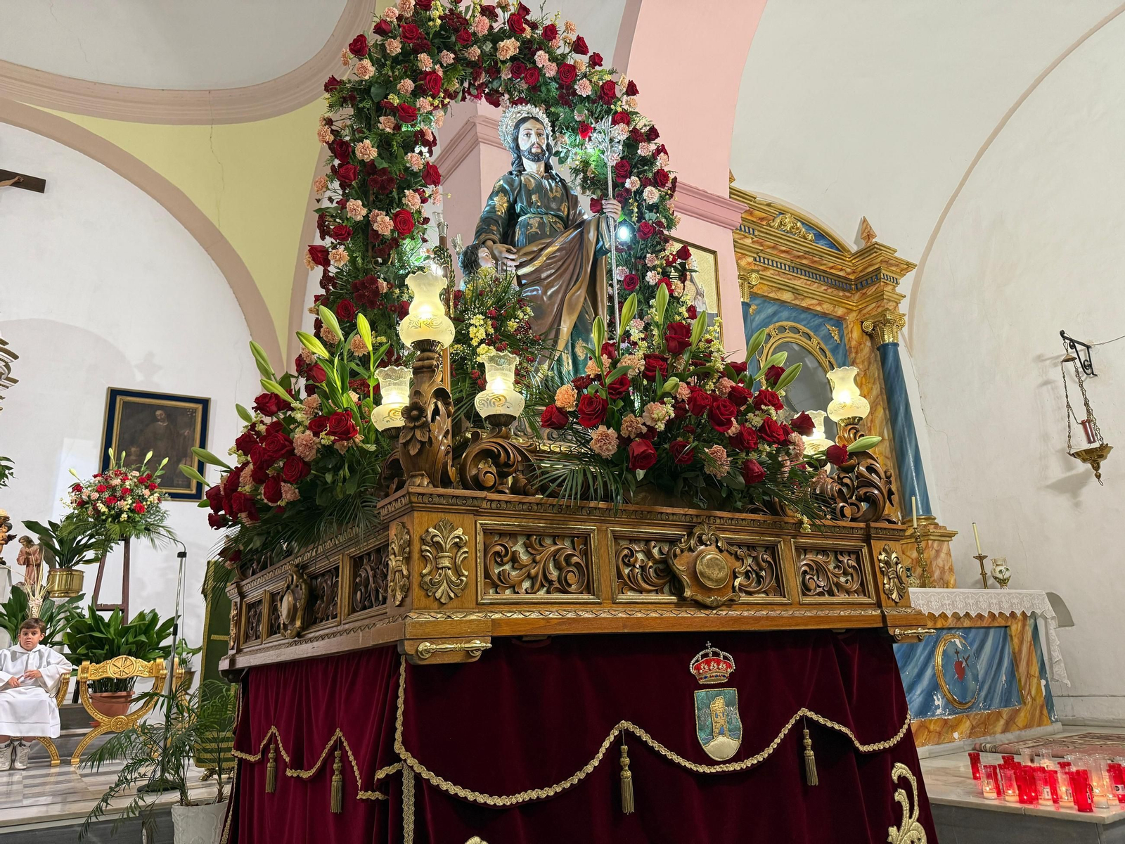 San José listo para su salida procesional.