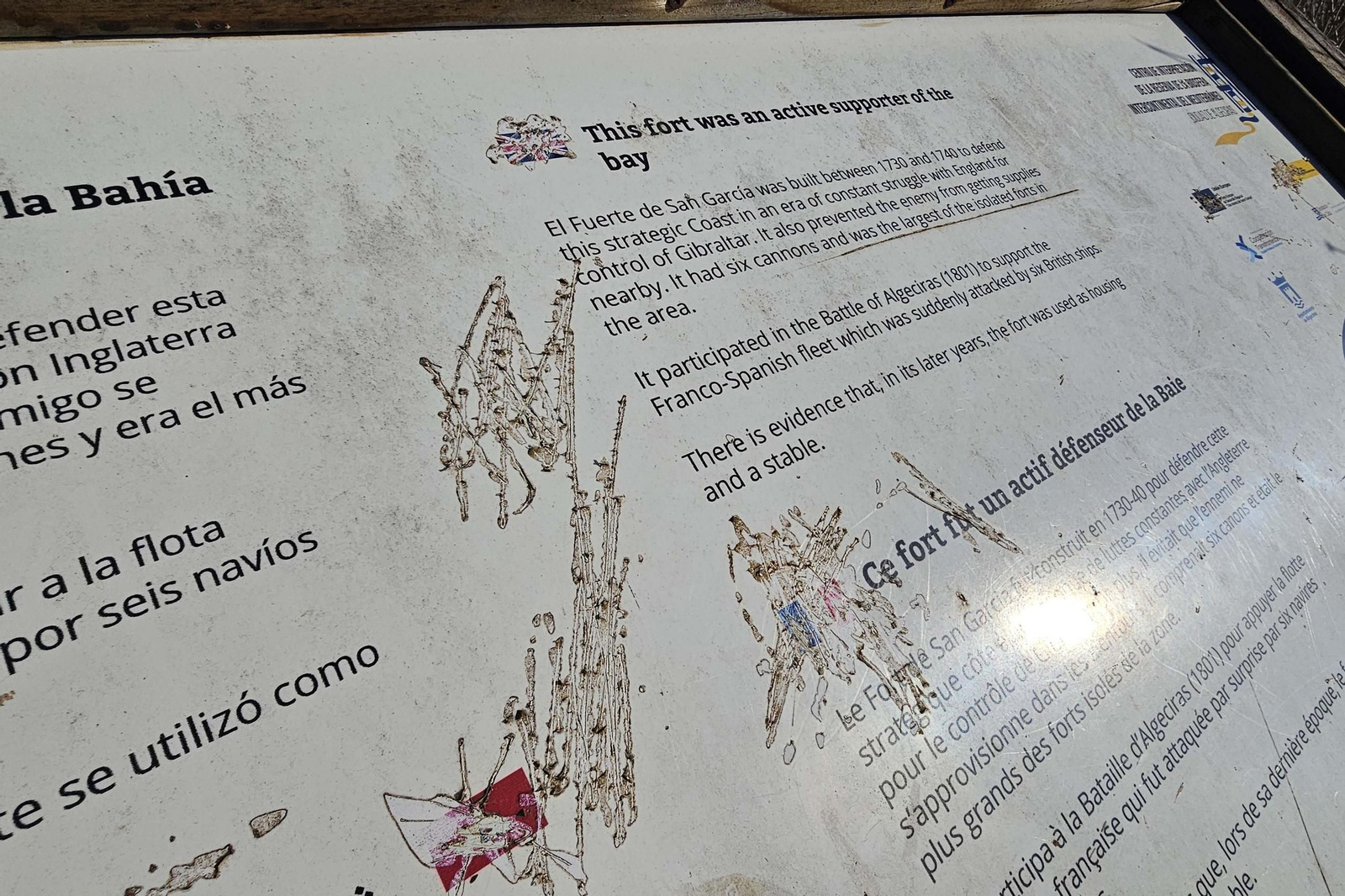 Fotografías del estado del Parque del Centenario de Algeciras