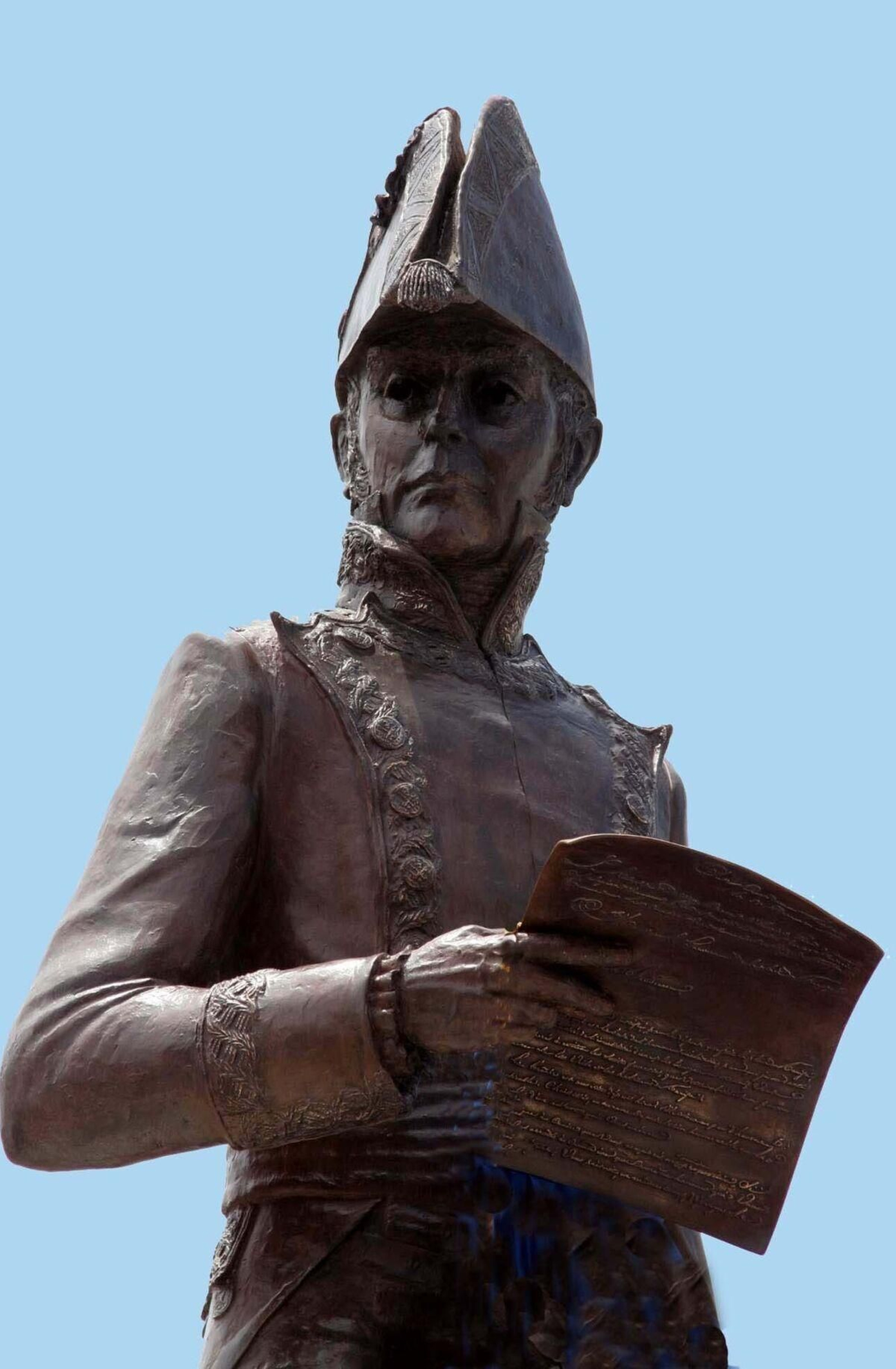 Estatua al general Copons en Tarifa