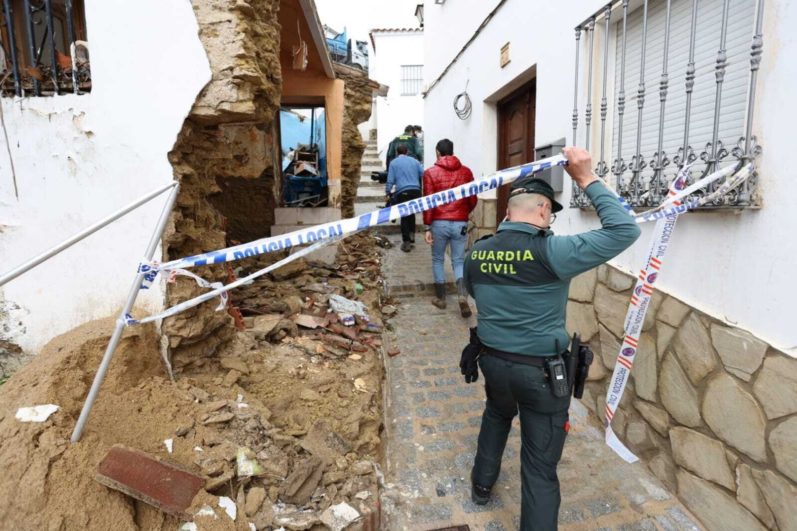 Los destrozos en Setenil tras la riada, en imágenes