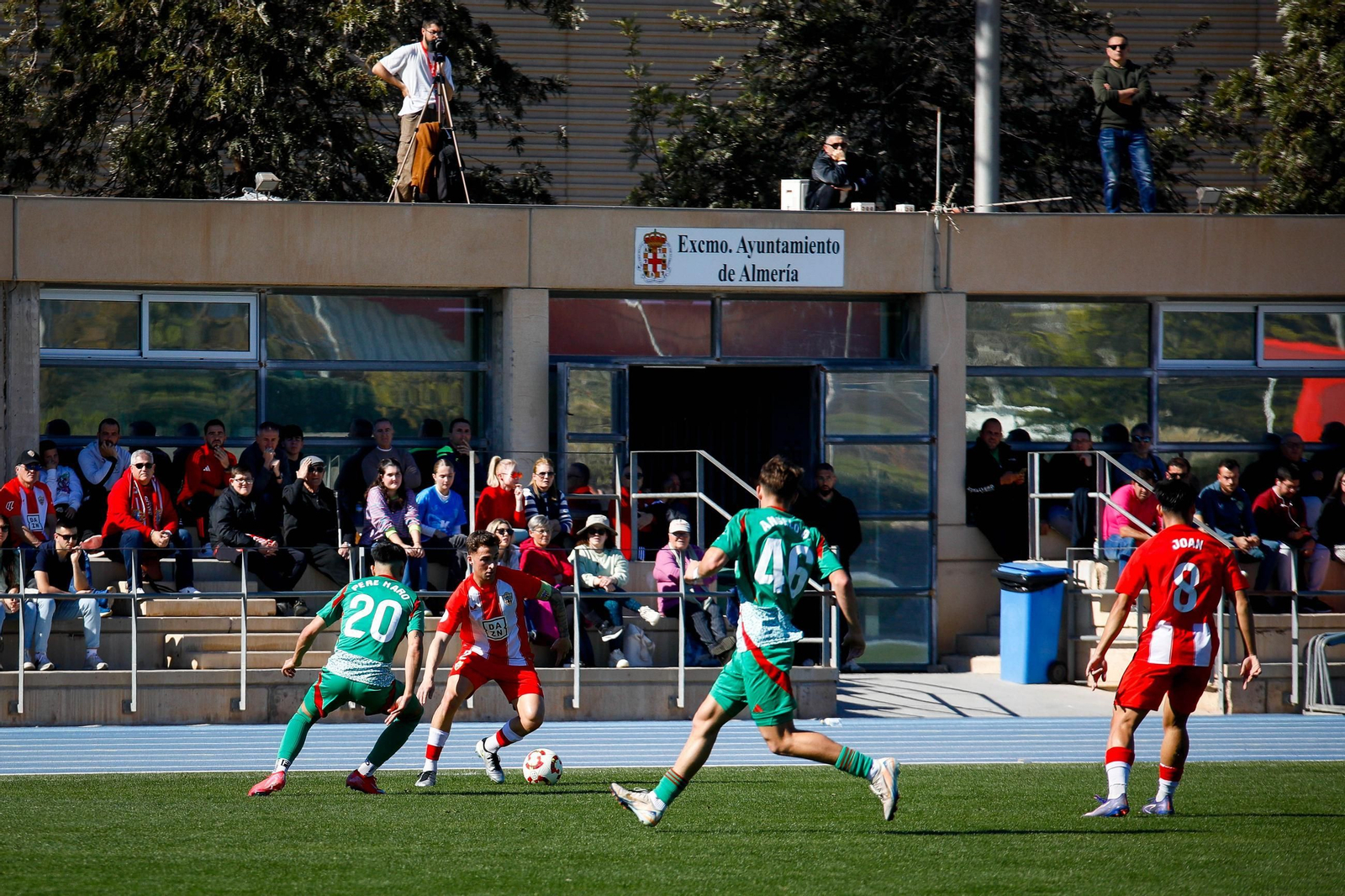 Las imágenes de Segunda RFEF entre Almeria B y recreativo de Granada