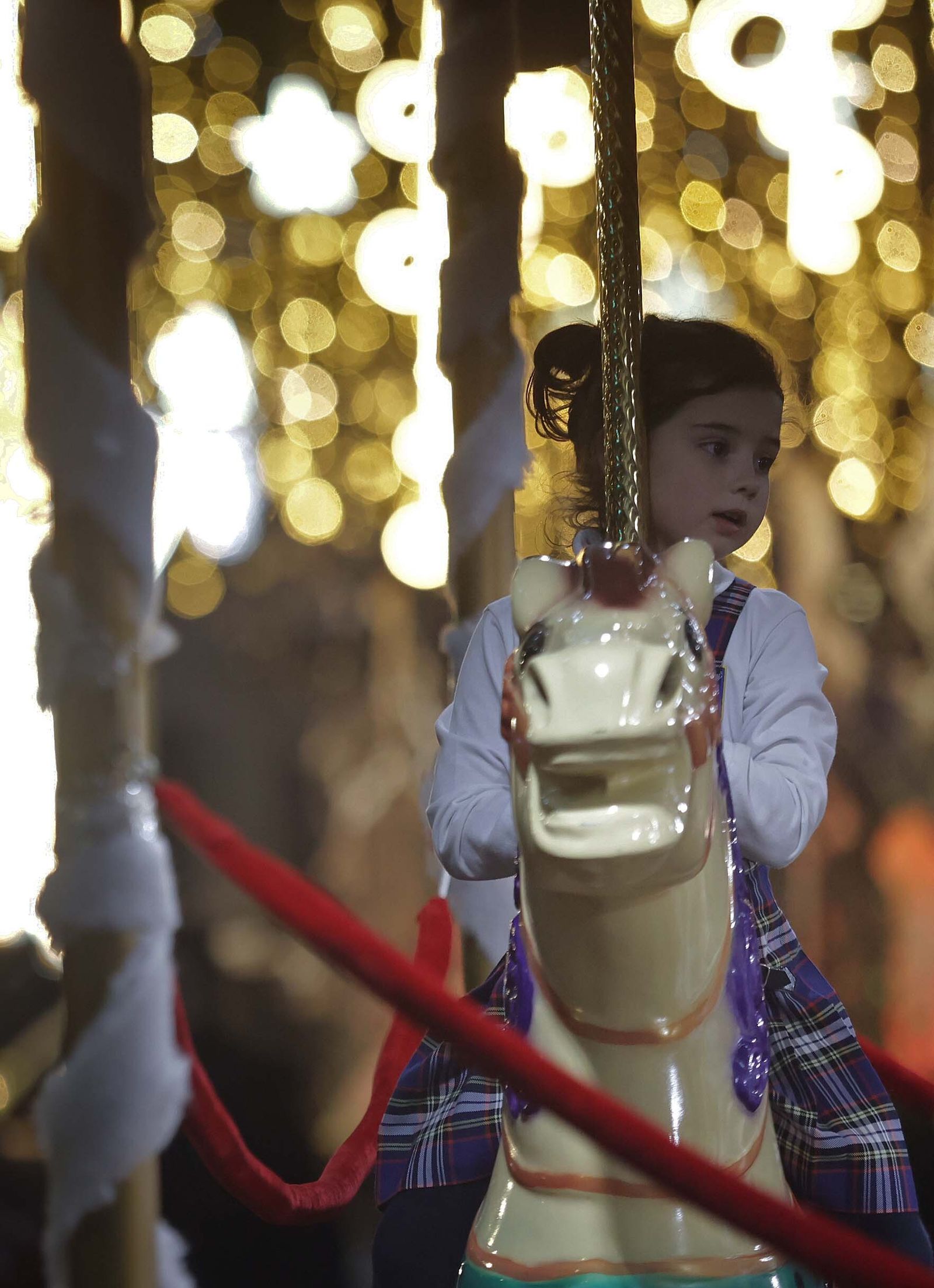 El alumbrado navideño de San Roque, en imágenes