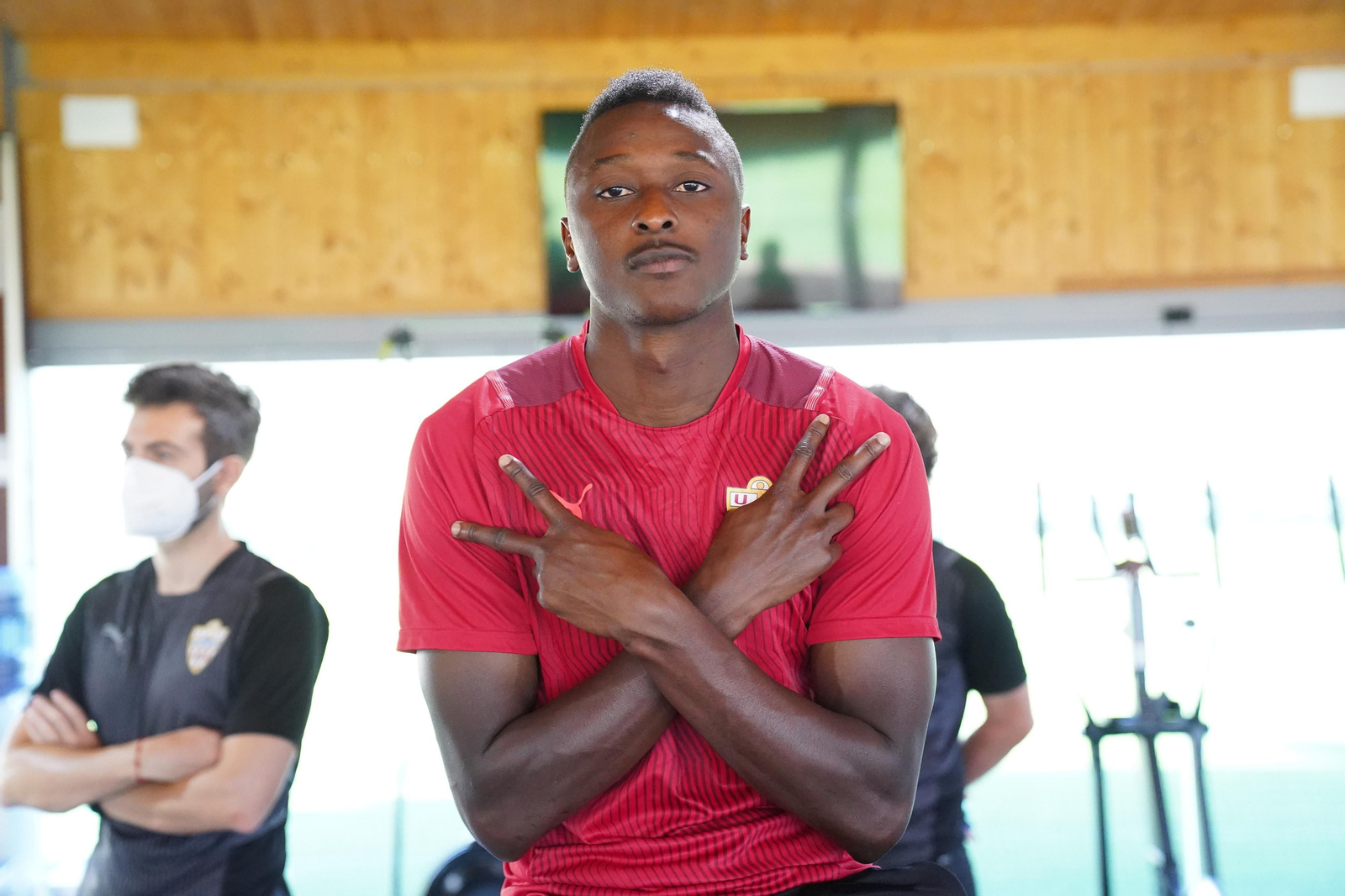 Entrenamiento del Almería, jueves 5