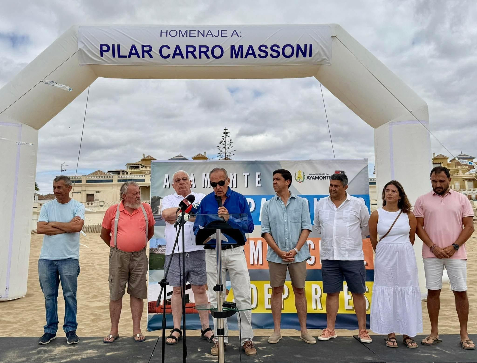 Uno de los momentos del acto.