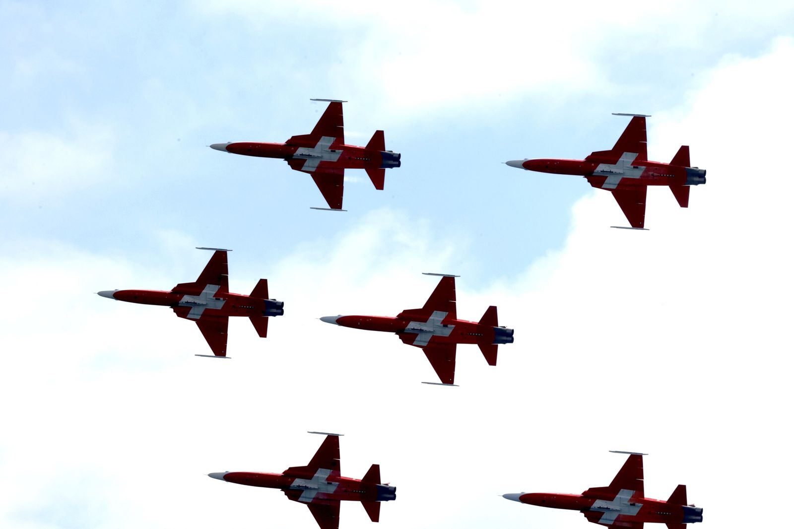 Exhibiciones en la jornada inaugural del Festival Aéreo de Torre del Mar