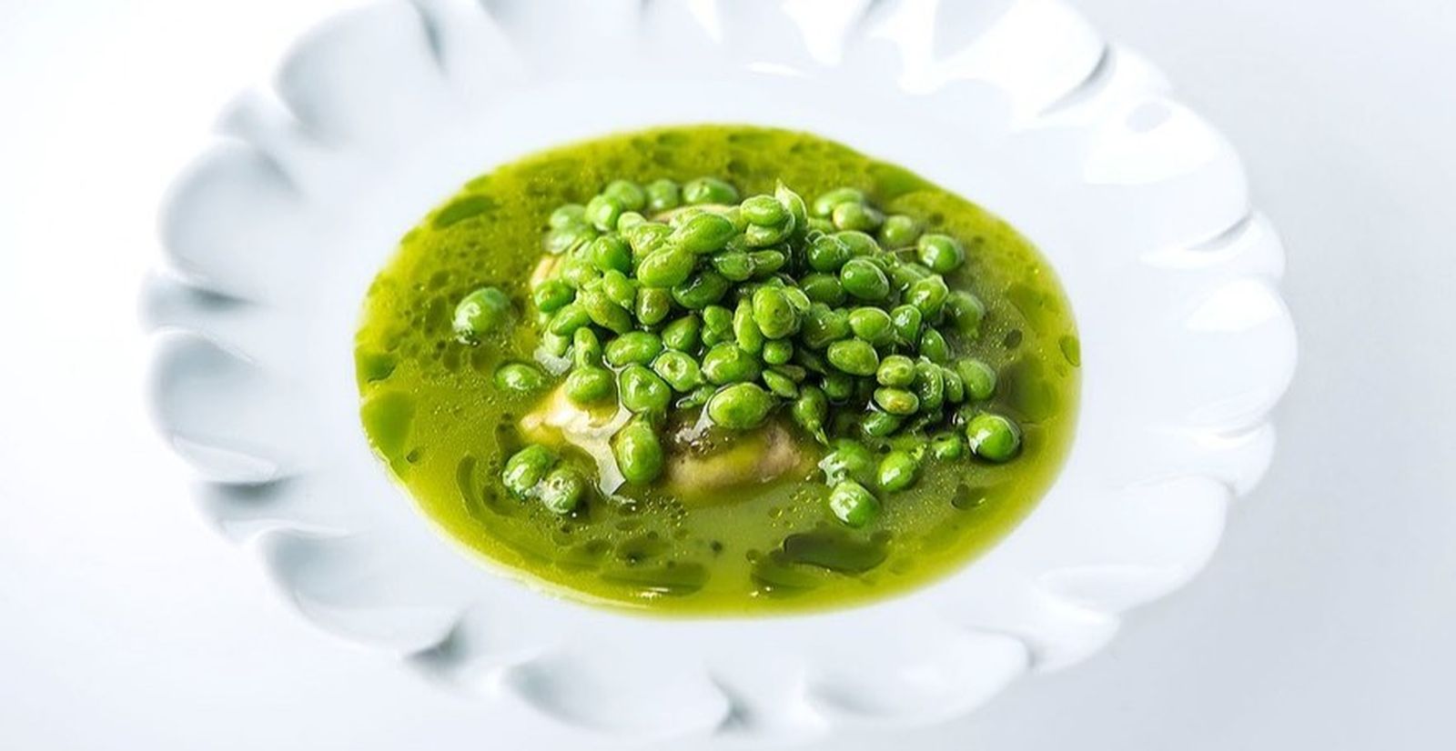 Uno de los platos de Aponiente (El Puerto)