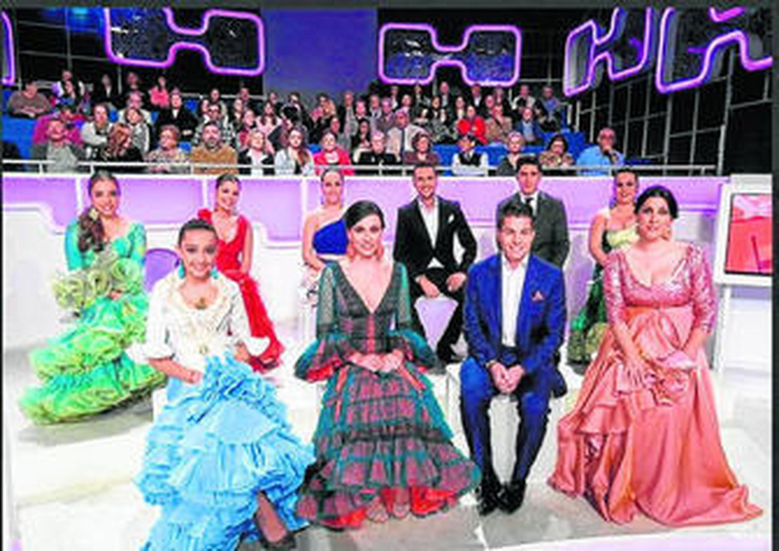 Algunos de los participantes de la actual etapa de 'Se llama copla'.