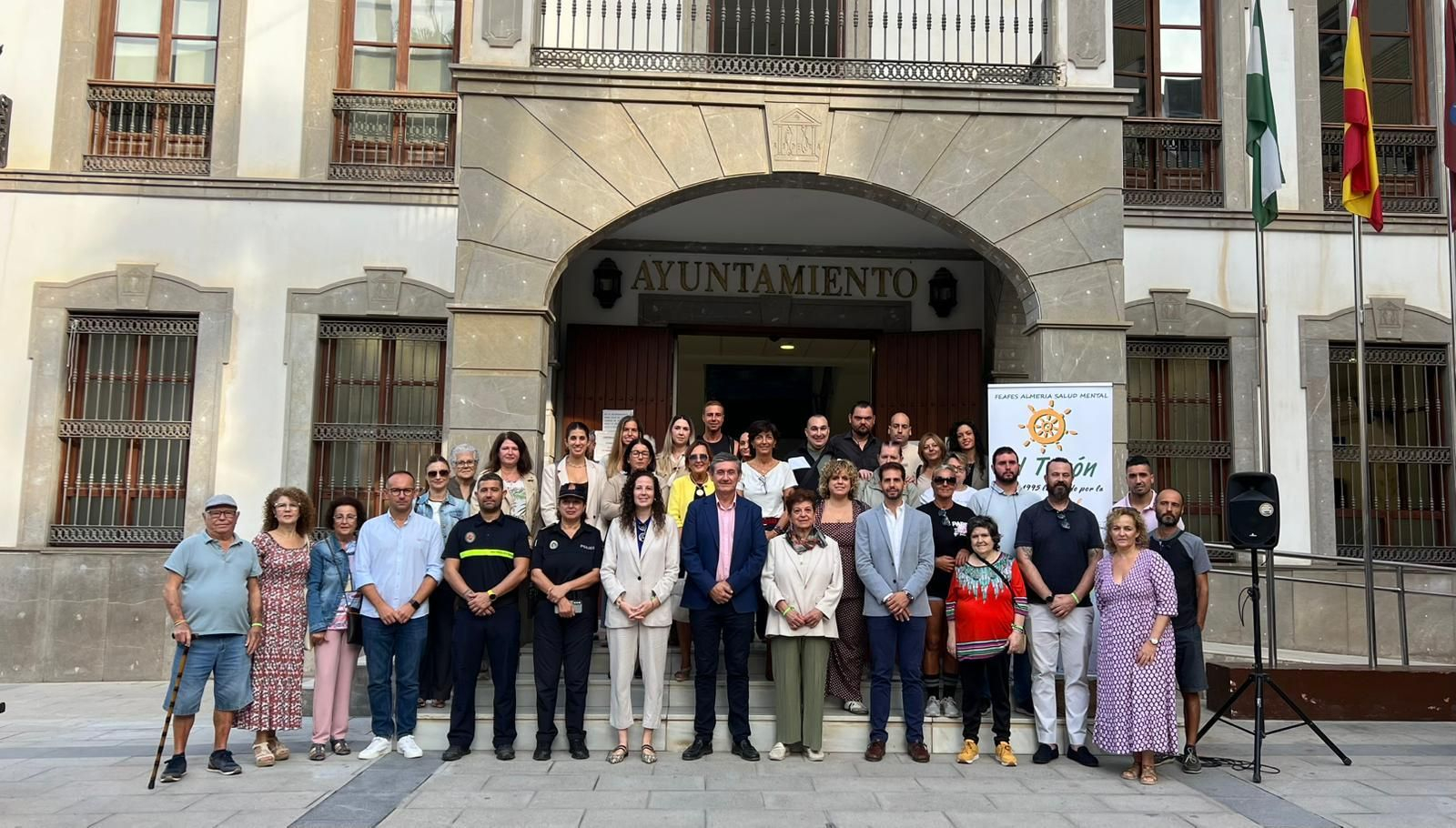Acto por el Día Mundial de la Salud Mental en Adra