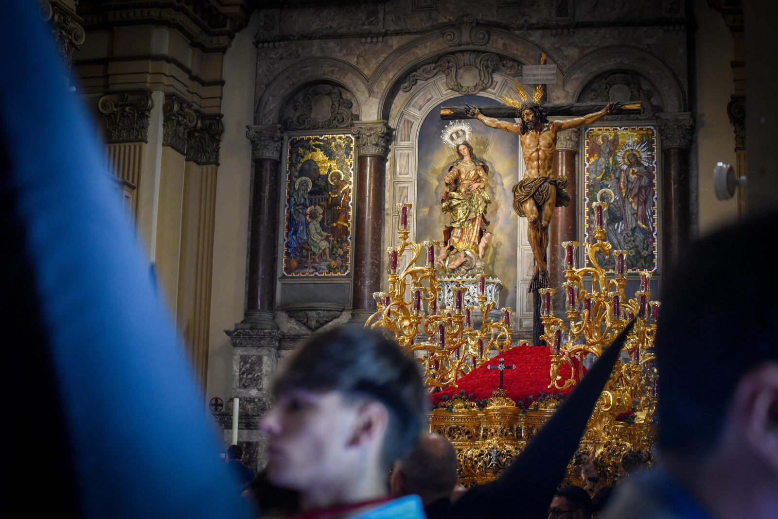 Las imágenes de la Hermandad de La Sed en la Semana Santa de Sevilla 2024