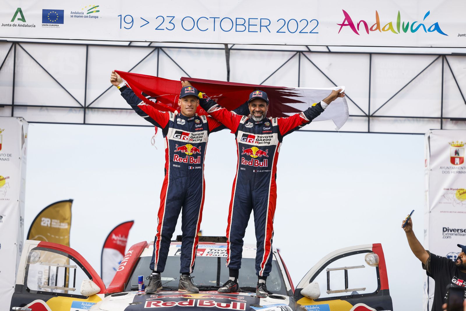 Andalucía Rally: las imágenes del 'Dakar' por tierras andaluzas
