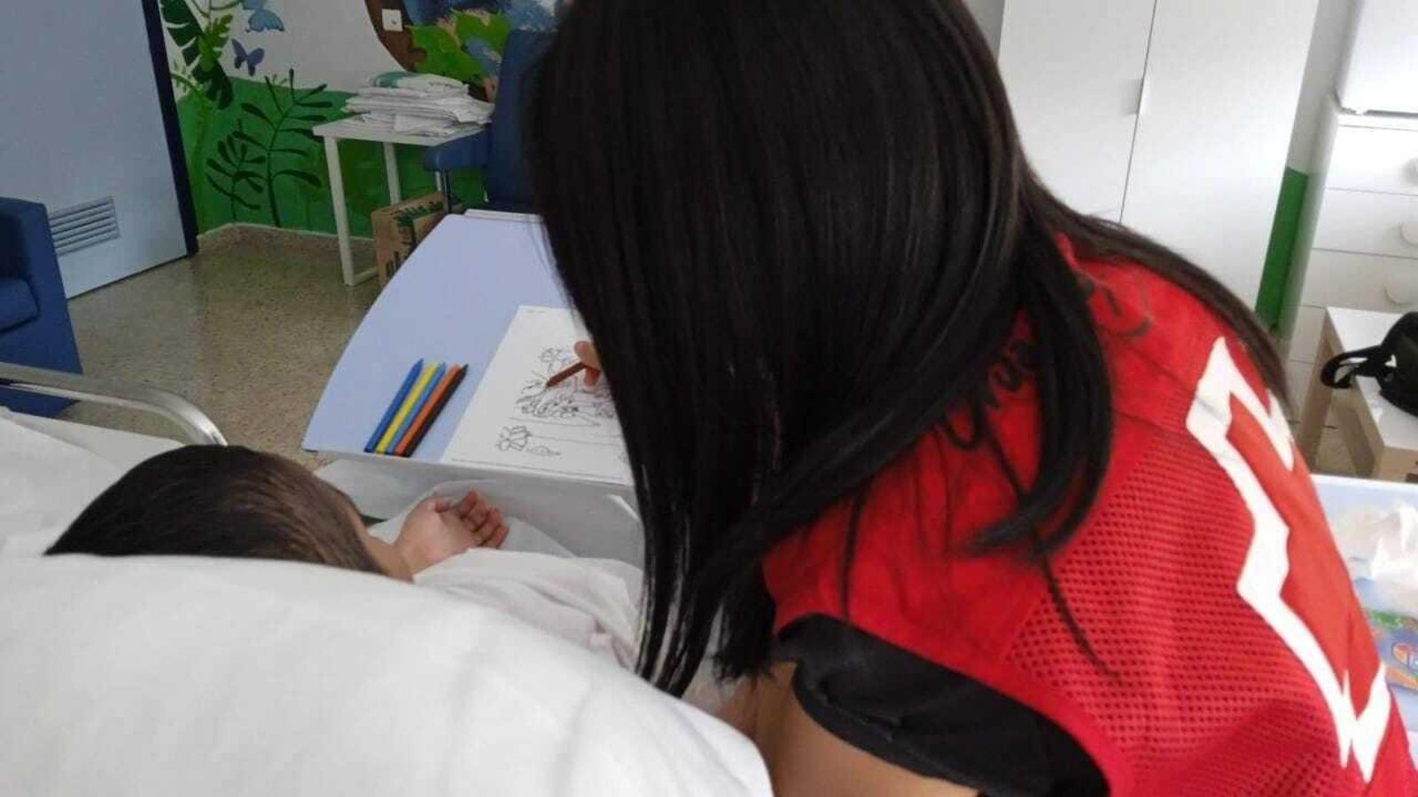 Infancia hospitalizada.