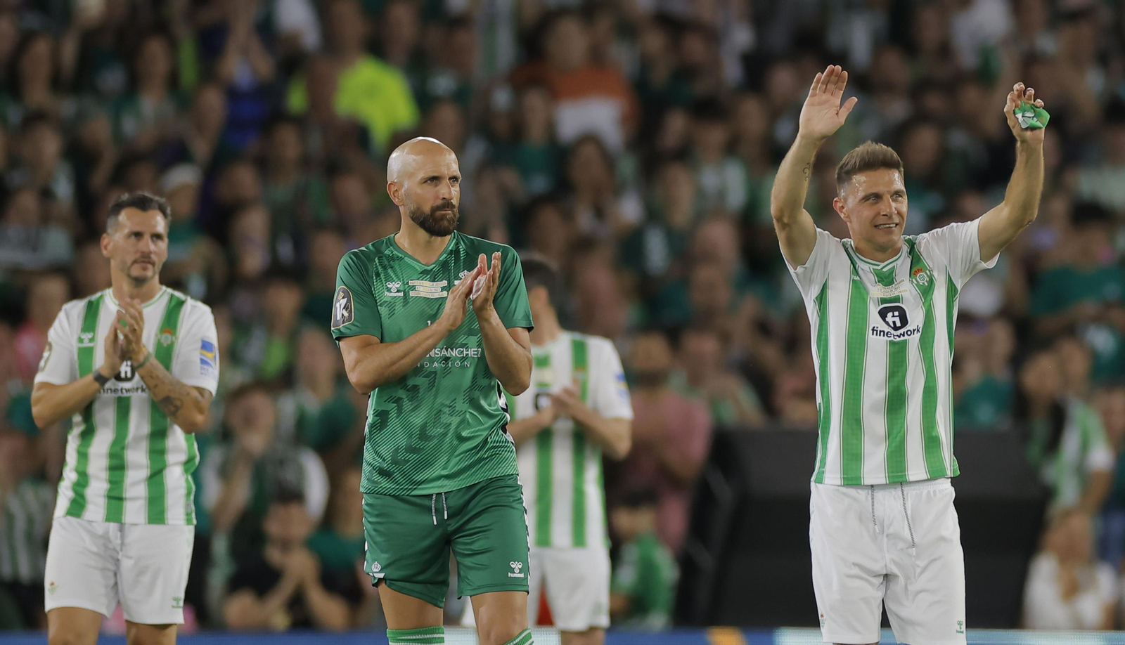 Las imágenes del partido de despedida de Joaquín