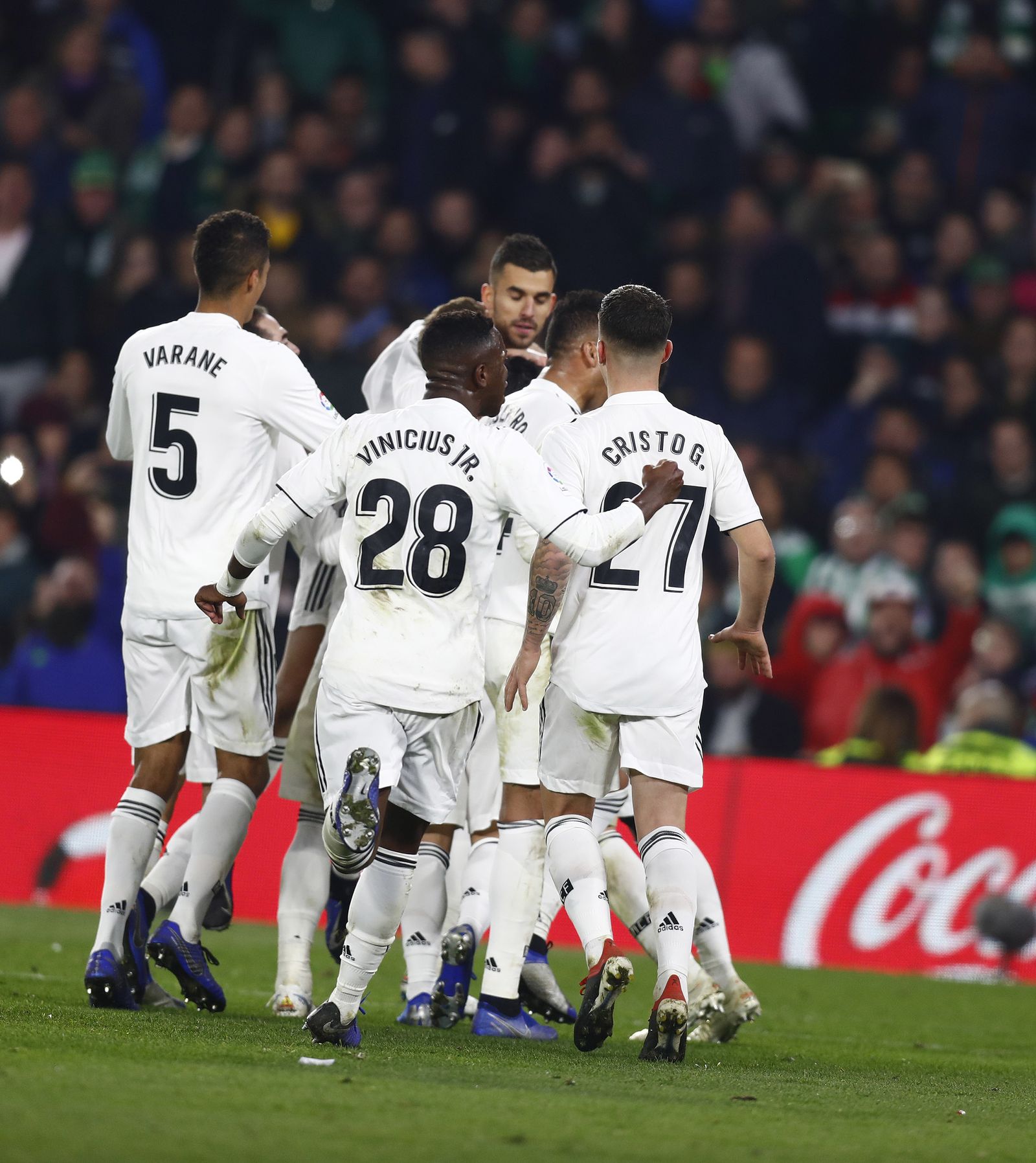 El Betis-Real Madrid, en imágenes