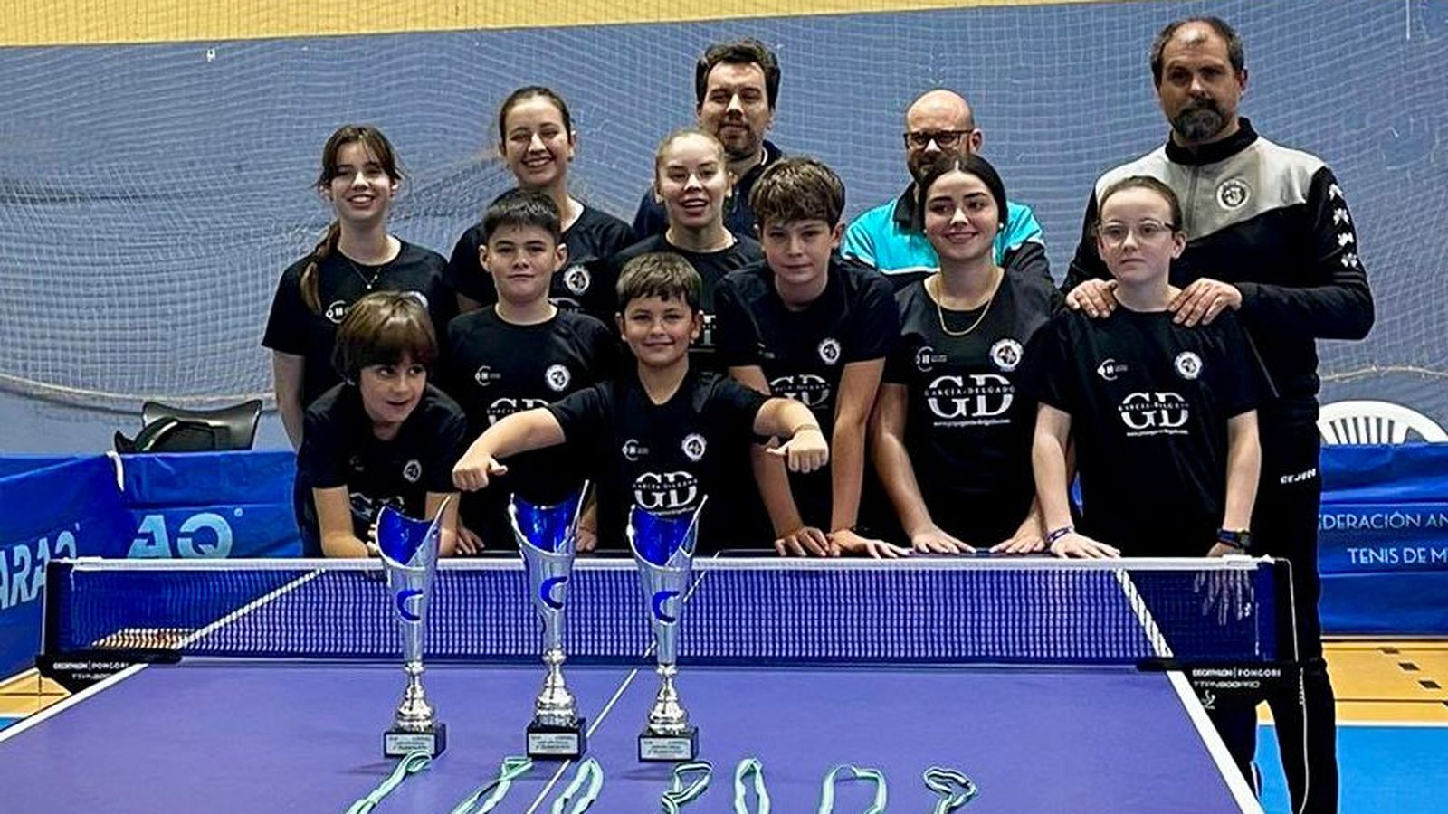 La expedición jerezana logró 13 medallas en el Andaluz.