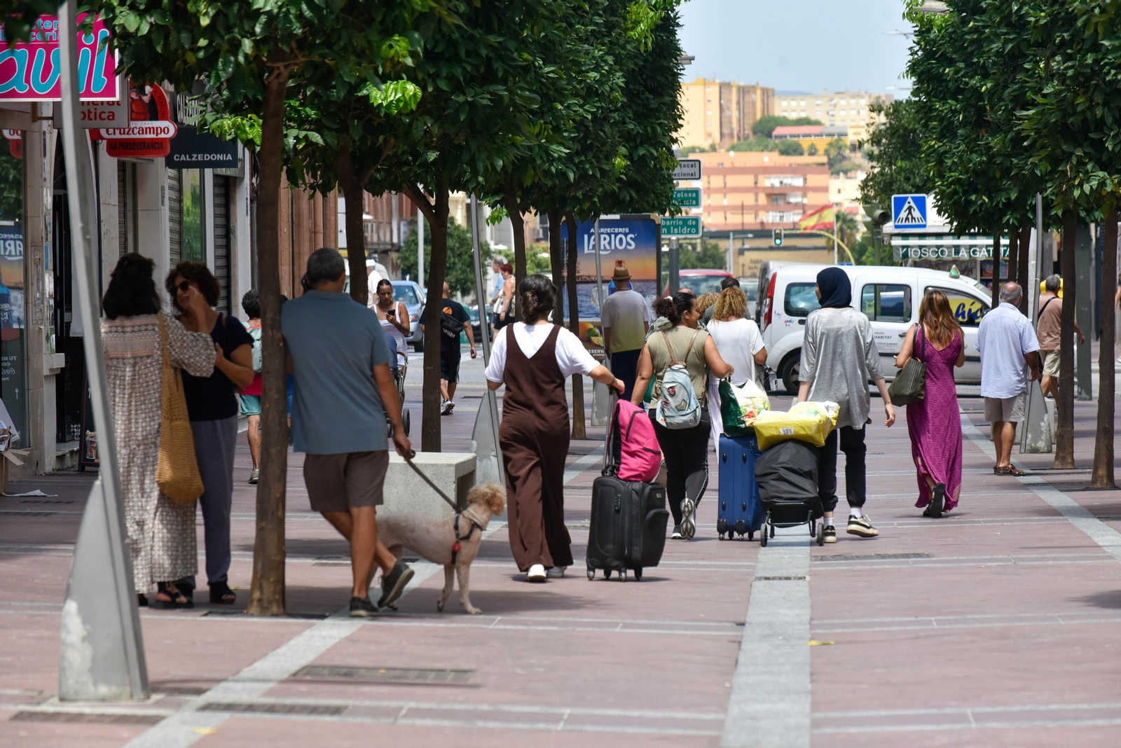 La calle Ancha de Algeciras.