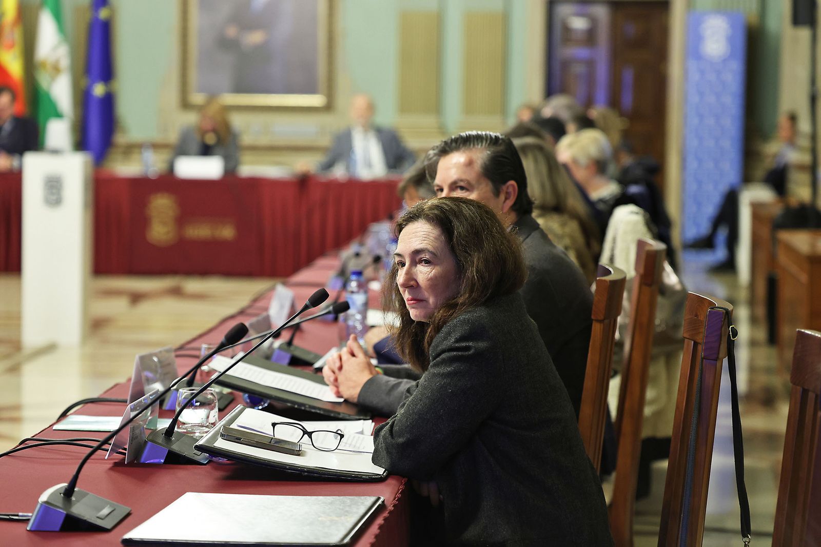Las fotografías del pleno extraordinario en el Ayuntamiento de Huelva por la concesión de distinciones y honores de la Ciudad de Huelva