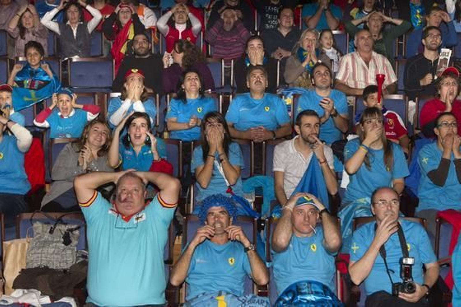 Seguidores de Fernando Alonso.

Foto: EFE