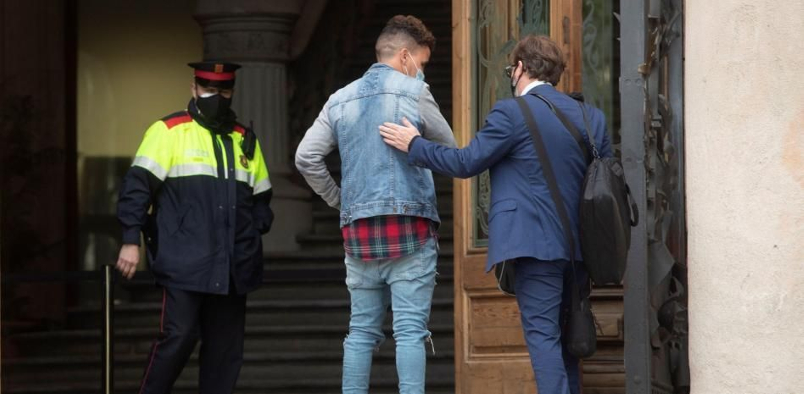 Uno de los participantes de la manada de Sabadell