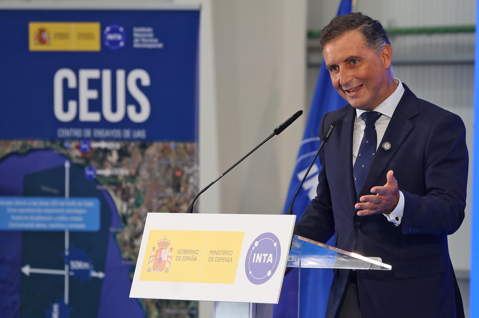 Imágenes de la inauguración del CEUS por Pedro Sánchez en Moguer