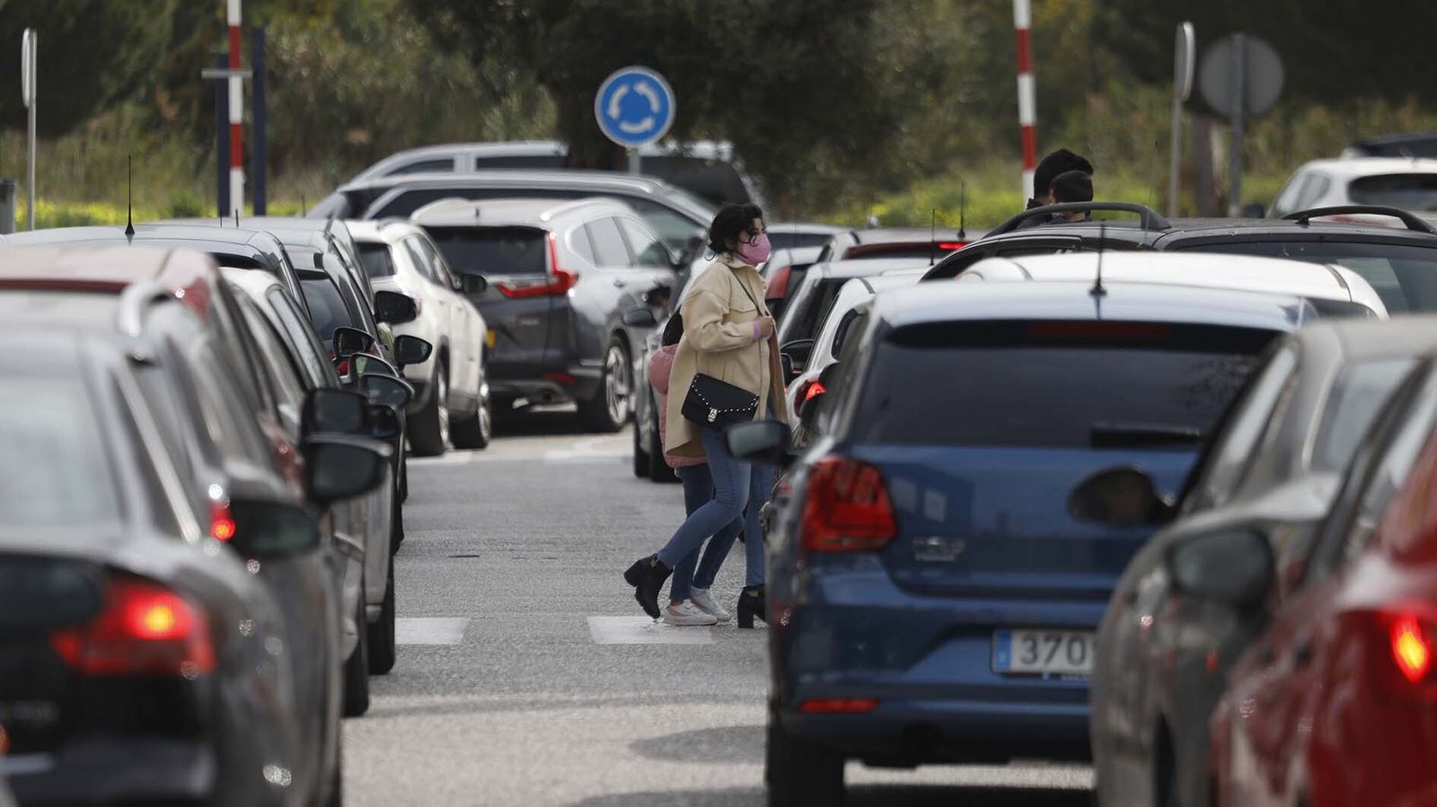 Las fotos del polígono de Palmones, tras el levantamiento del cierre  perimetral de Algeciras y Castellar