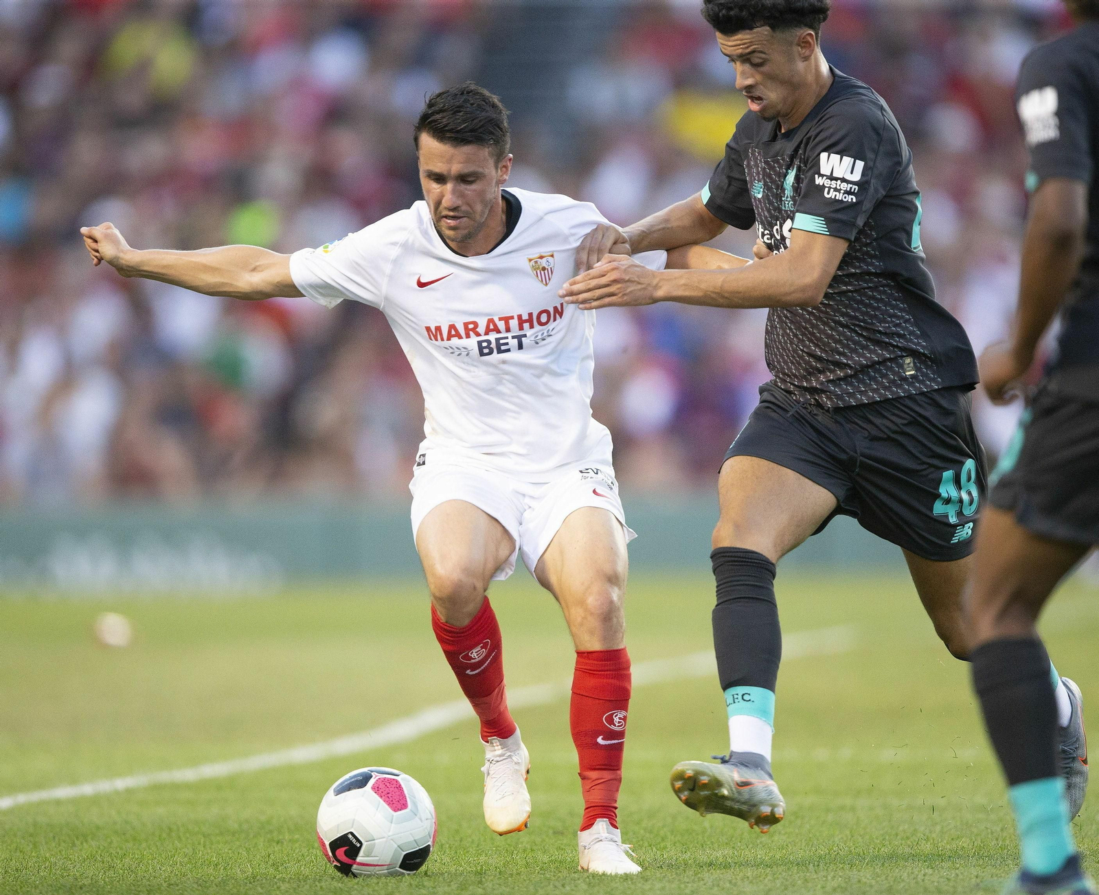 Las imágenes del amistoso Liverpool-Sevilla FC