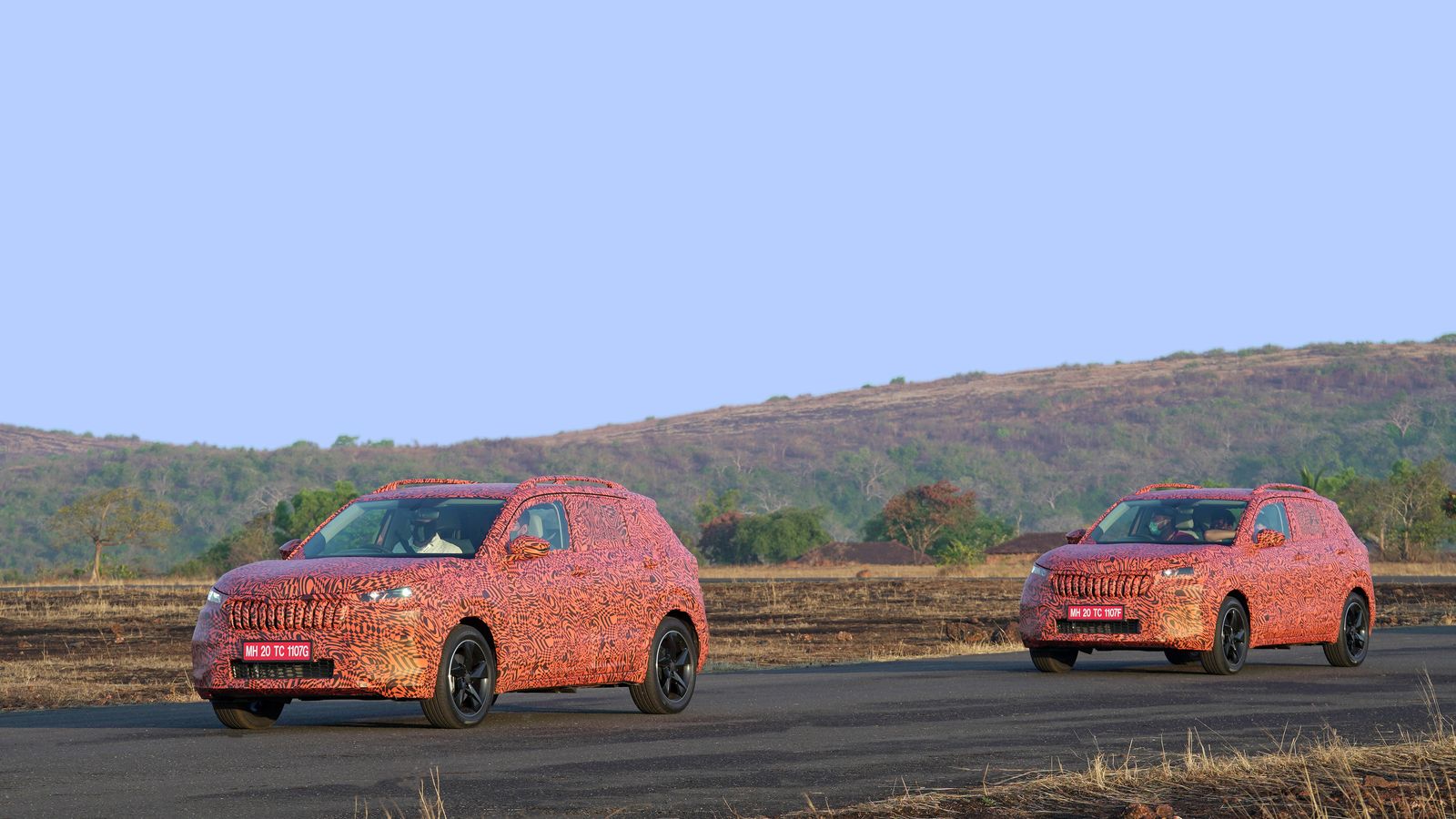 La plataforma utilizada por el Skoda Kushaq, al igual que la del Volkswagen Taigun, ha sido desarrollada específicamente para el mercado indio a partir de la MQB, la usual entre los coches compactos del grupo Volkswagen.