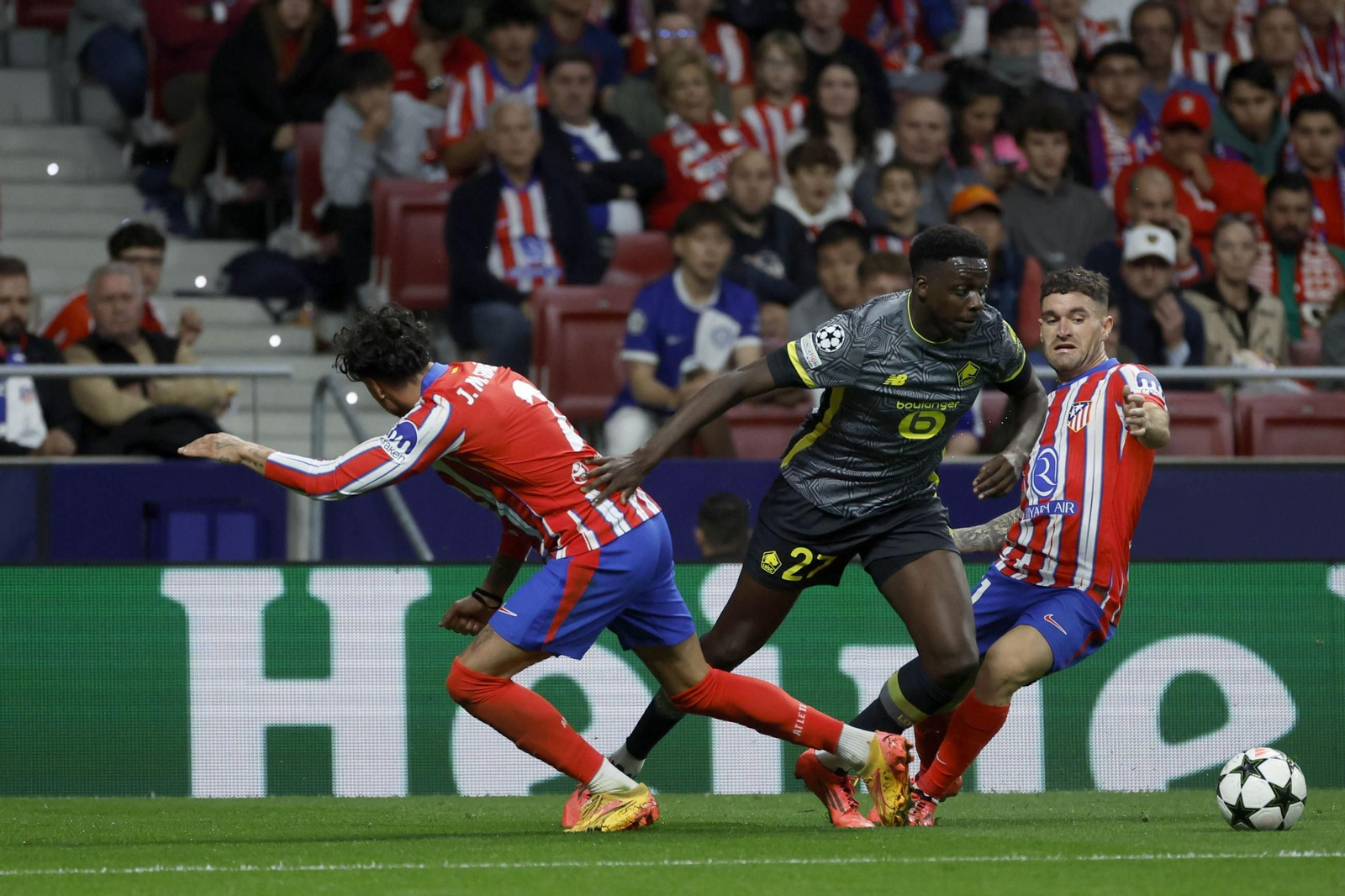Las mejores imágenes del Atlético de Madrid en su duelo contra el Lille