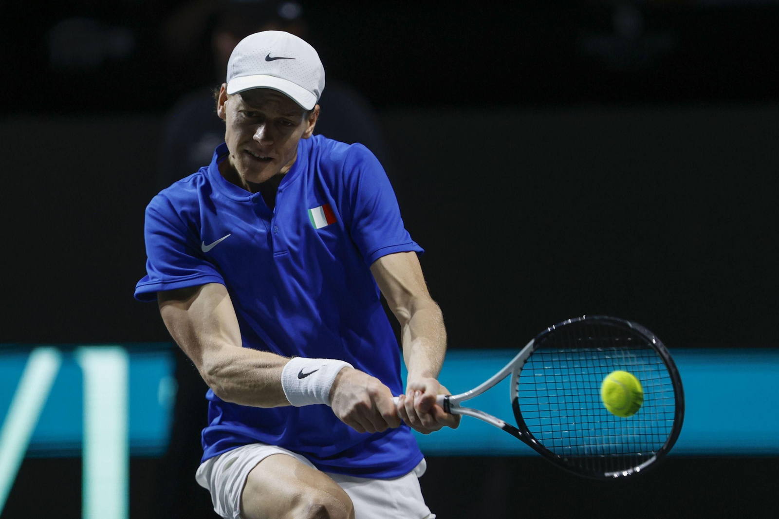 Copa Davis en Málaga: Sinner - Djokovic, en fotos