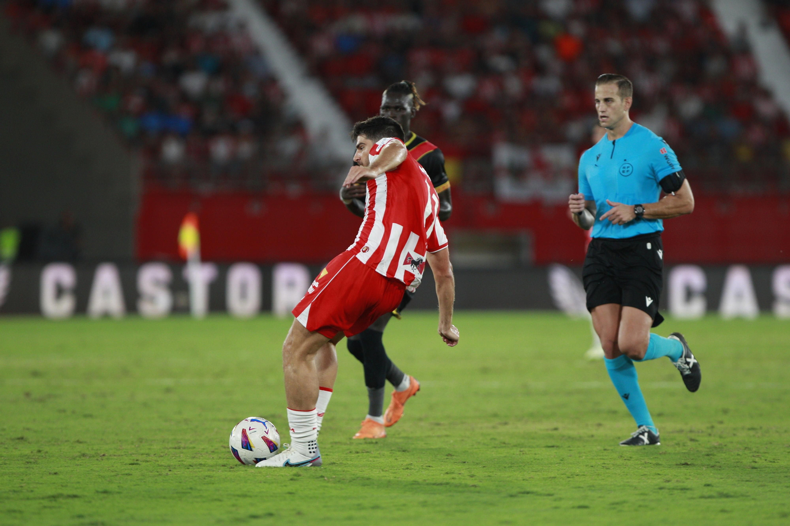 Imágenes del partido U.D. Almería-Rayo Vallecano