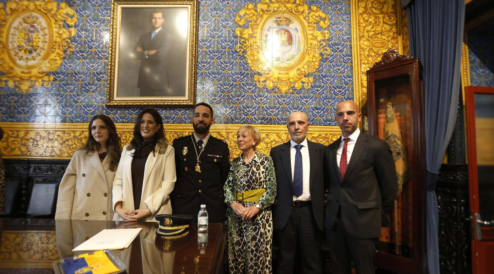 Las fotos del homenaje en Algeciras al inspector jefe de la Policía Nacional Francisco González Suárez