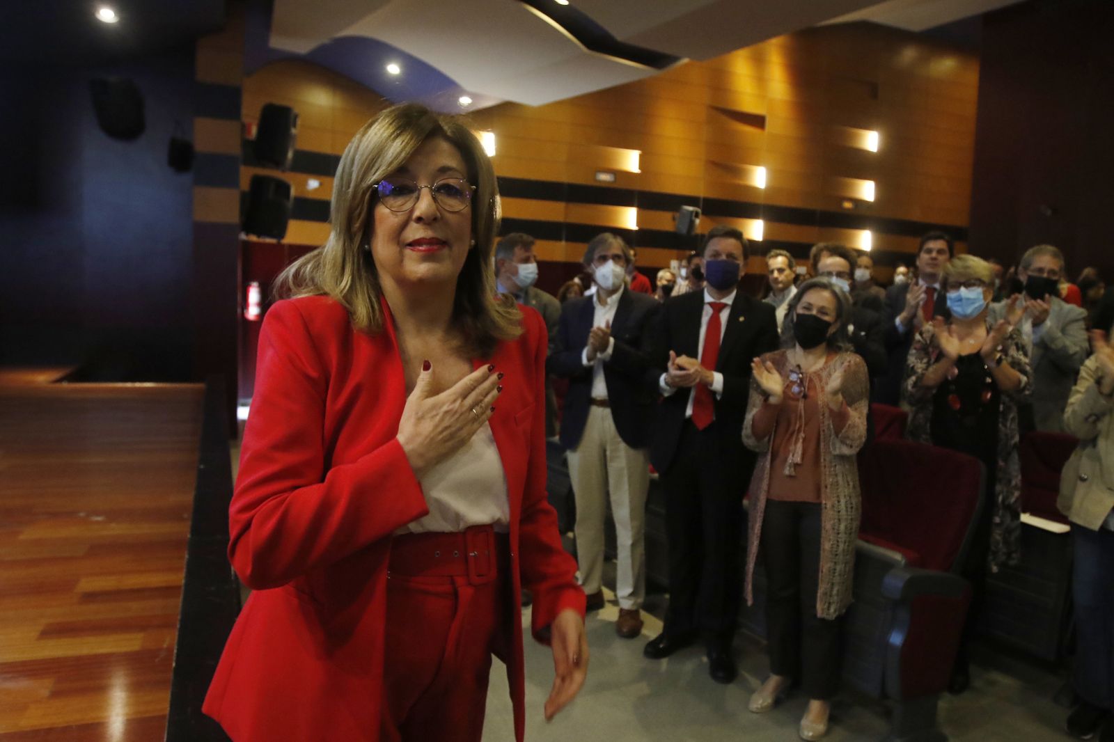 La presentación de la candidatura de Julieta Mérida, como rectora de la UCO, en imágenes
