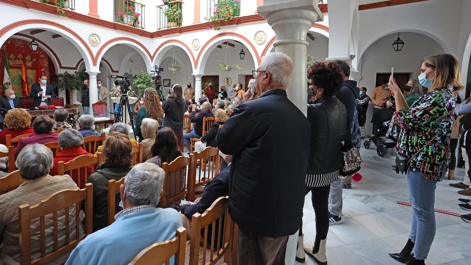 Imágenes de la toma de posesión de Ramón Galán como Alcalde de Trebujena