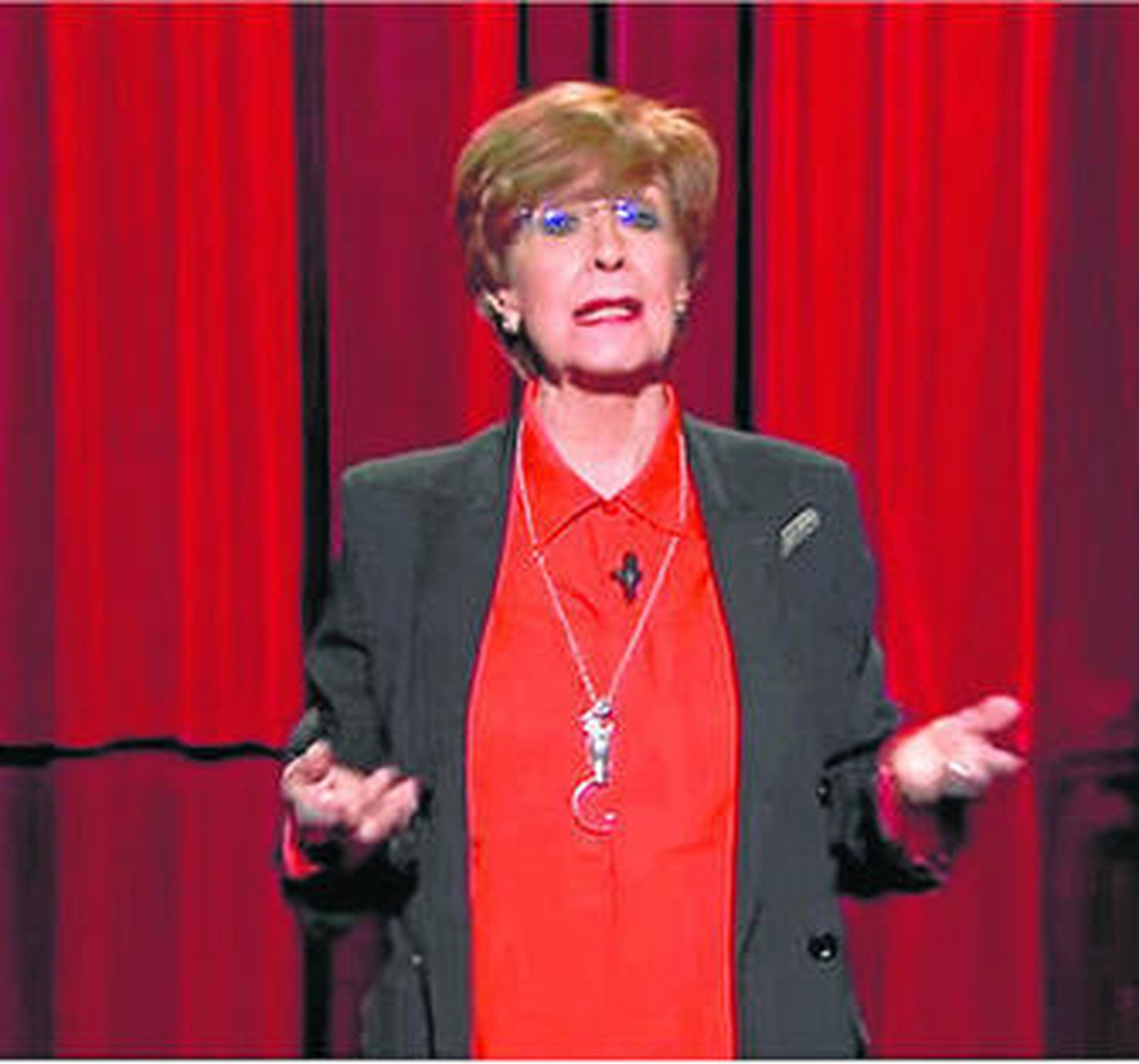 Concha, en su última aparición televisiva en el 'Late motiv' de Buenafuente.