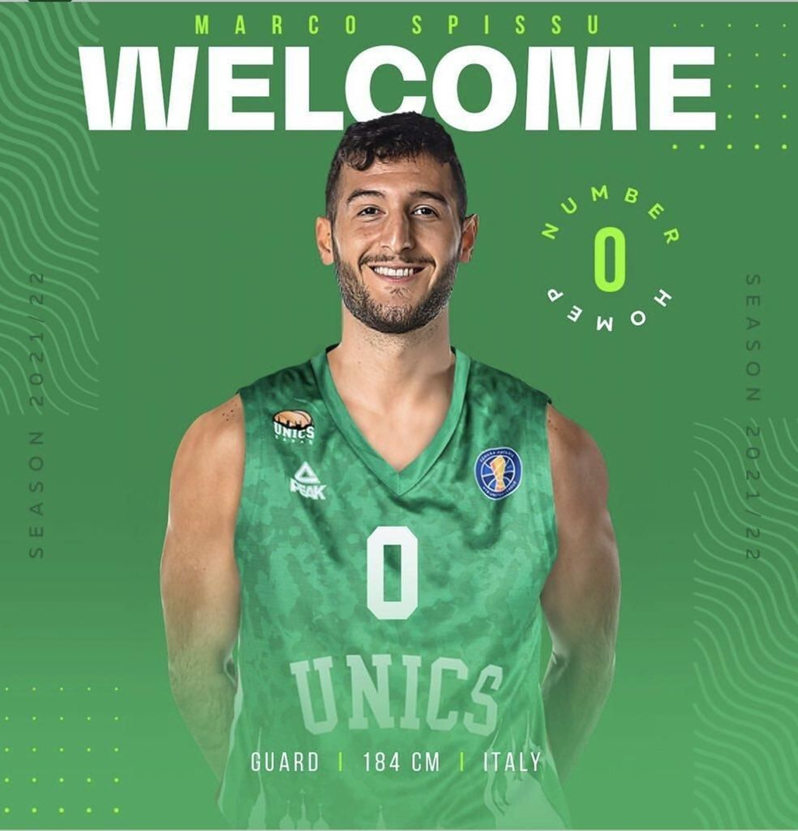 Marco Spissu, nuevo jugador del Unics Kazan.