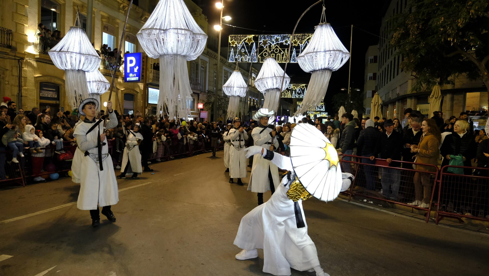 La Cabalgata de Reyes Magos de Almería, en imágenes