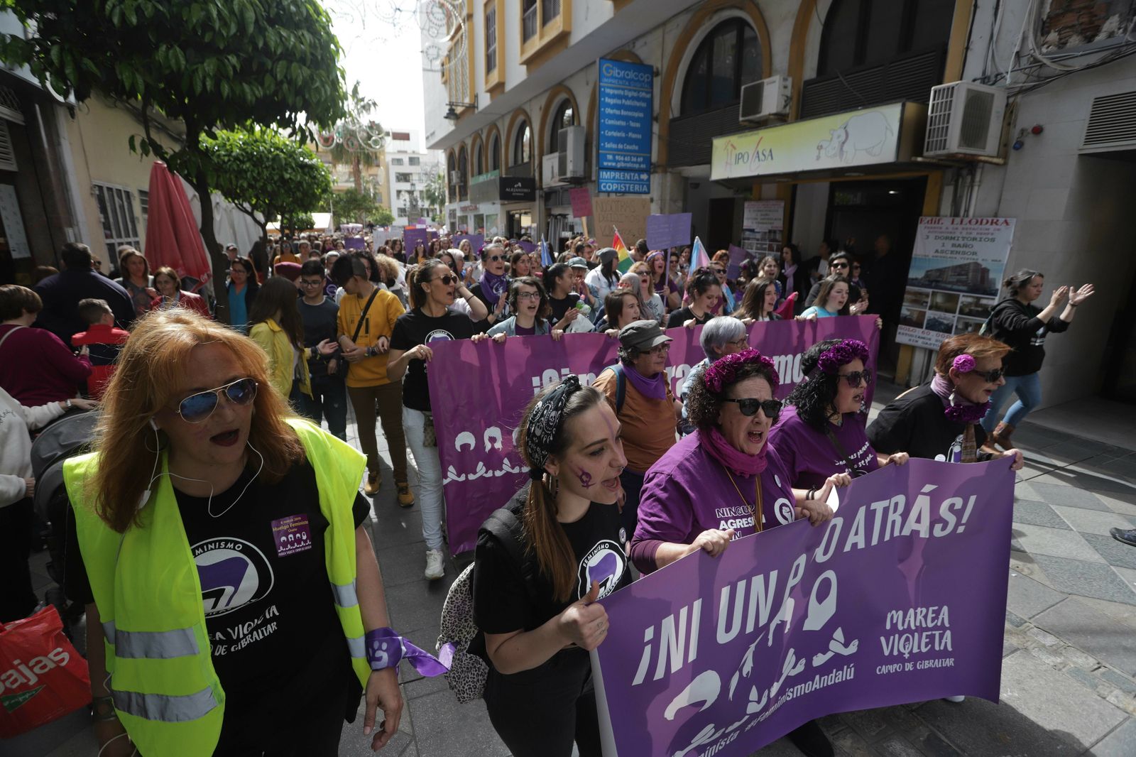 La manifestación feminista del (-M del año pasado.