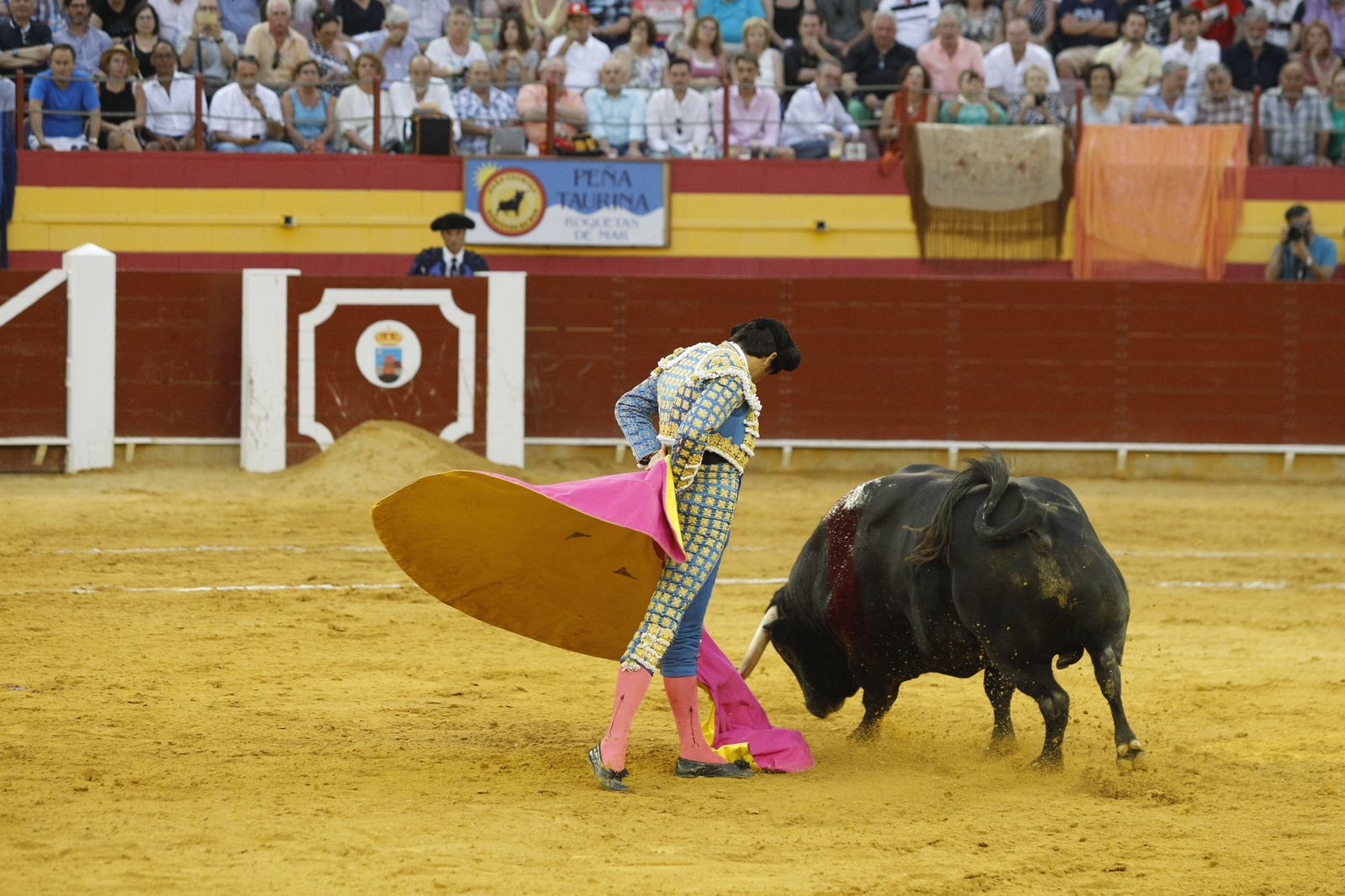 Fotogalería corrida toros Feria Santa Ana-Roquetas de Mar-El Juli-Perera-Aguado